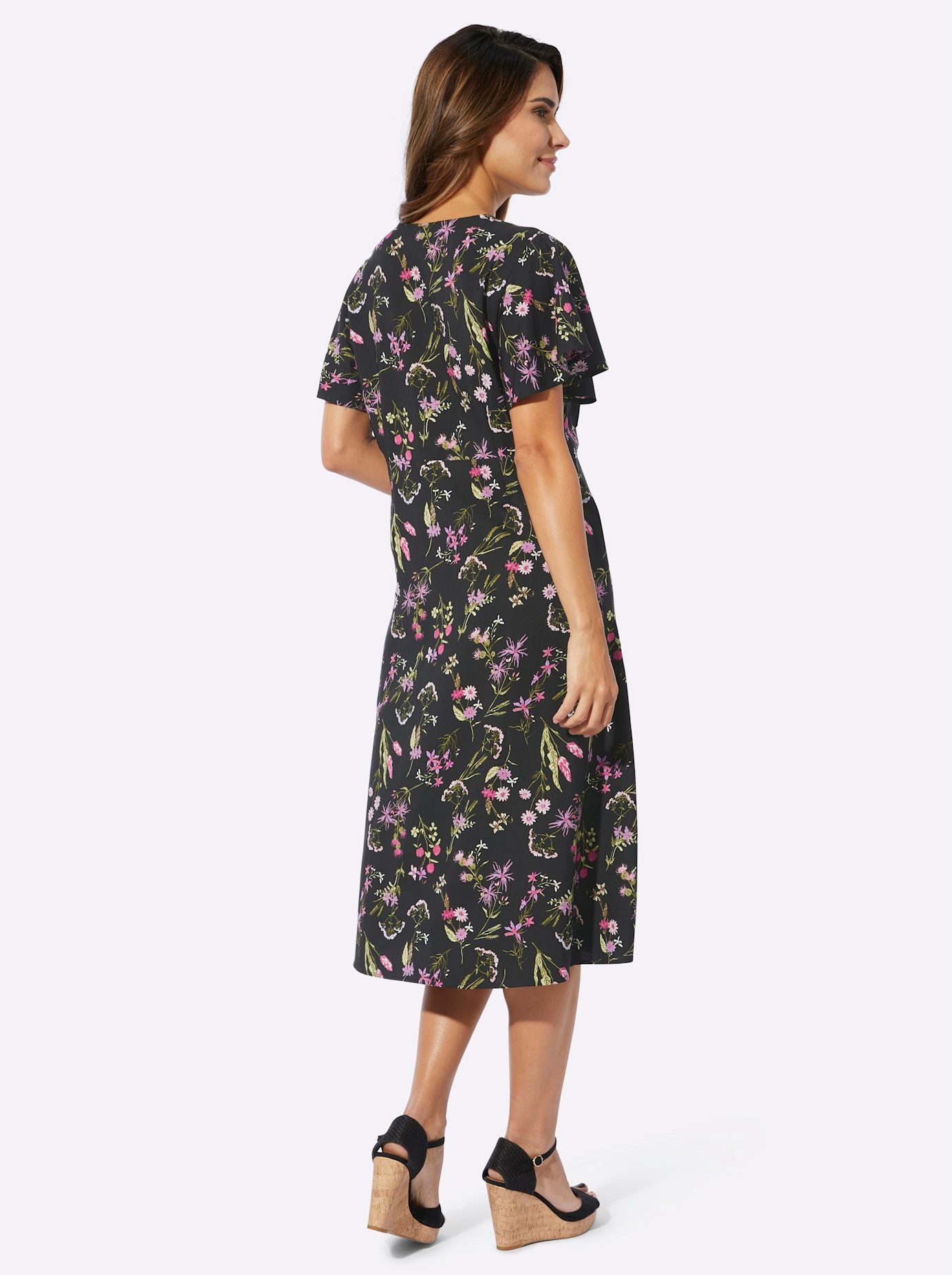 Classic Basics Gedessineerde jurk