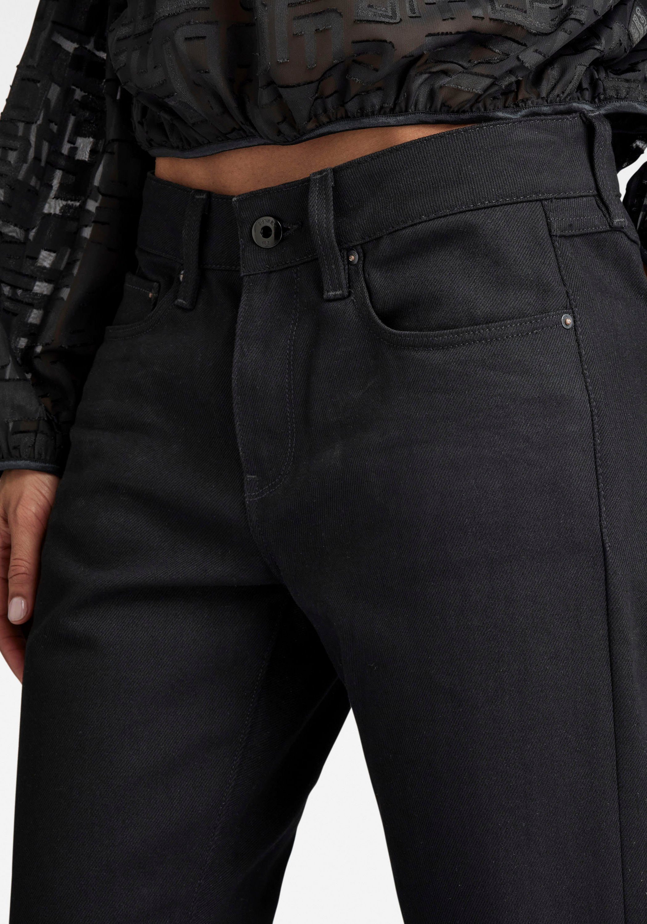 G-Star RAW Boyfriendjeans Kate Katoen-stretch denim kwaliteit voor meer draagcomfort