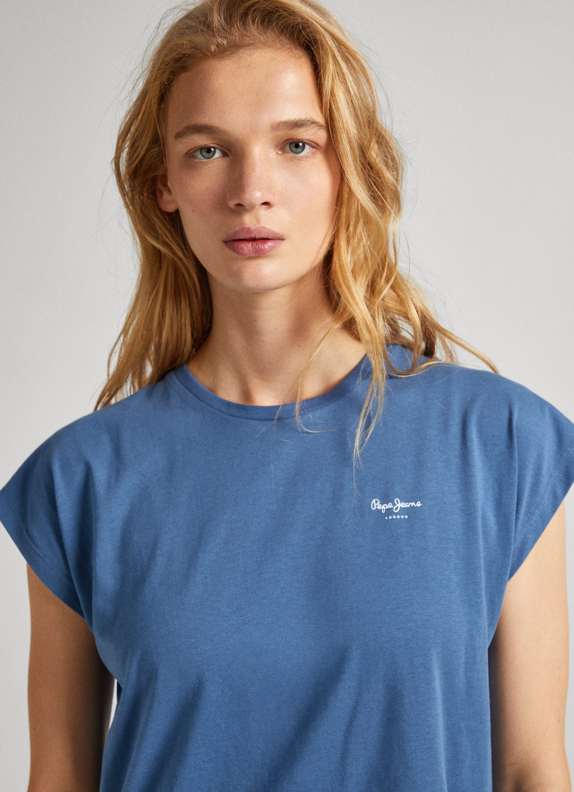Pepe Jeans T-shirt Lory met kleine logoprint