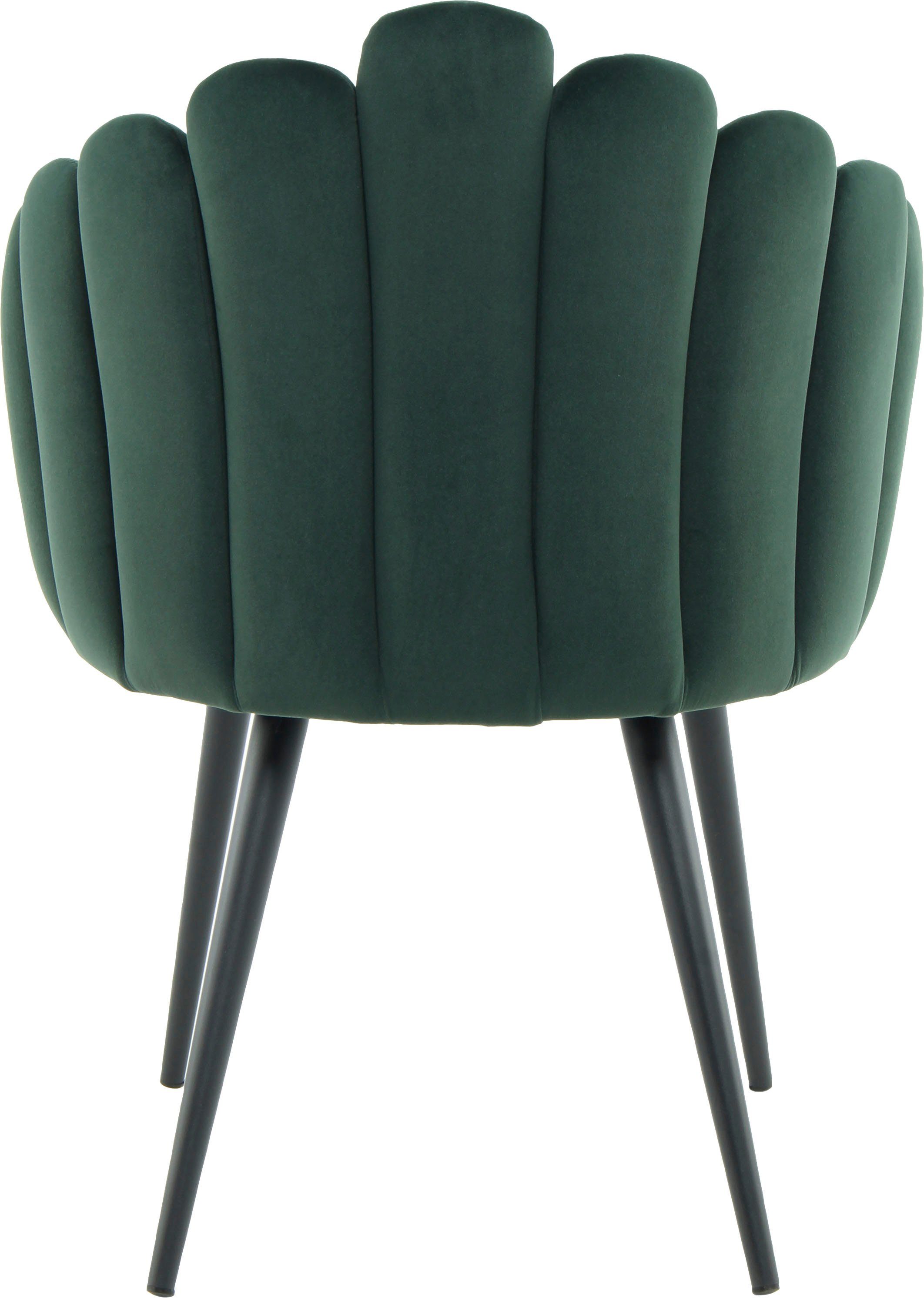 Kayoom Stoel Jeane 625, met fluweelzachte bekleding, comfortabel en gezellig fluweelzachte bekleding, modern, comfortabel en gezellig, met fluweelzachte bekleding (1 stuk)