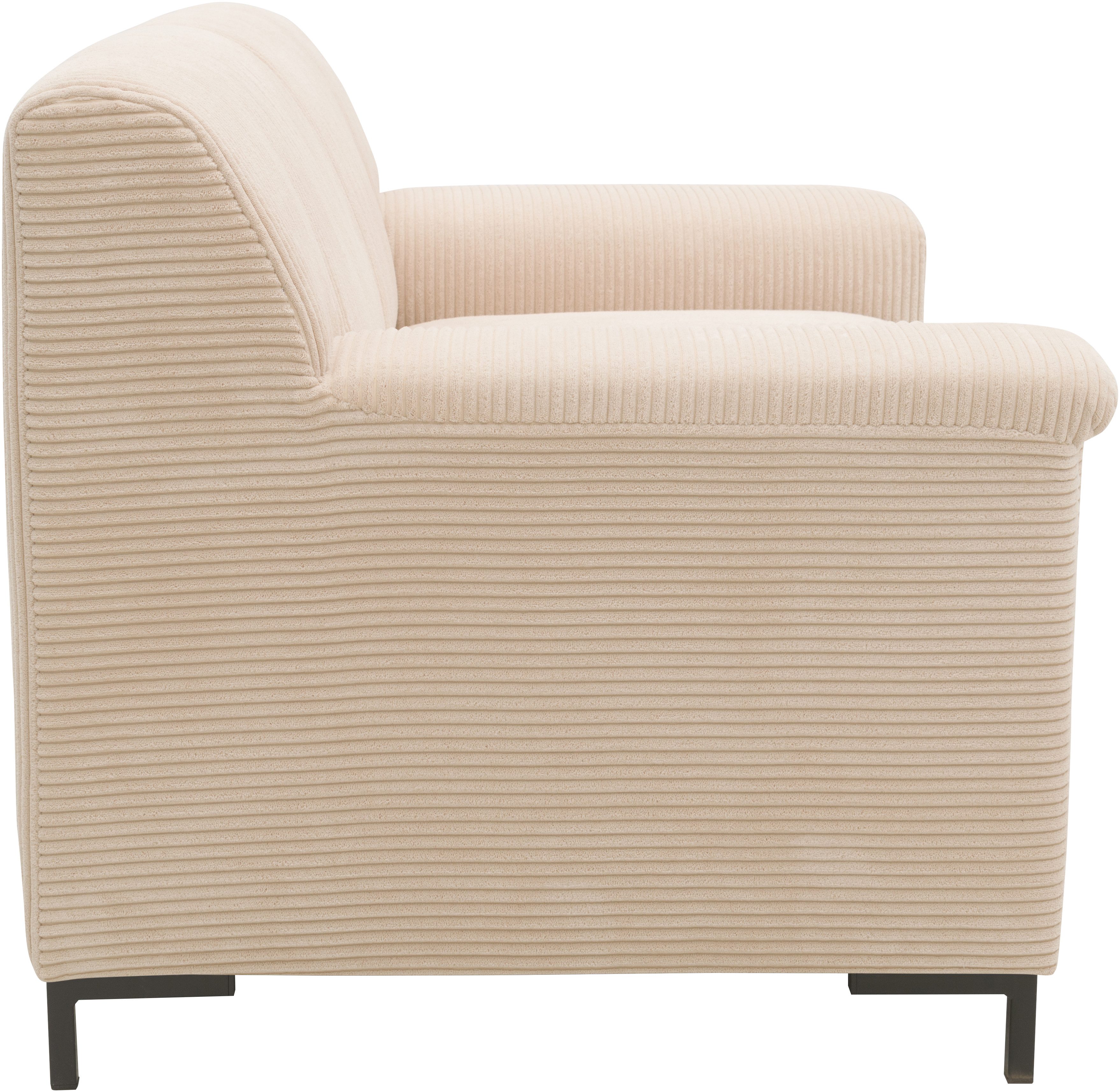 INOSIGN 1,5-zits Jamie 2 BxDxH: 144x81x76 cm, ook in Cord tijdloos, modern, met comfortabel verend systeem