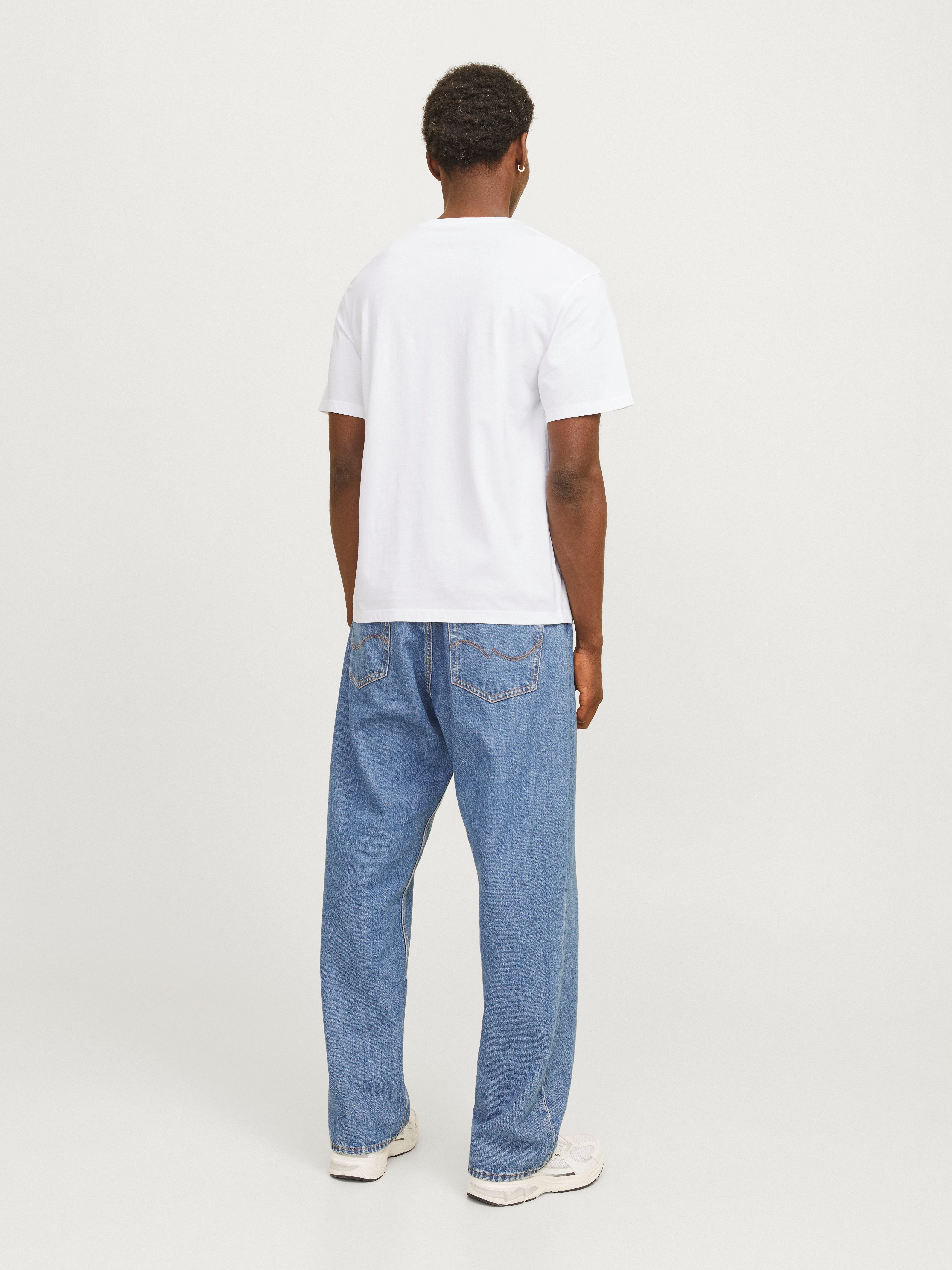 Jack & Jones Shirt met ronde hals JJECORP GRAPHIC TEE SS O-NECK NOOS