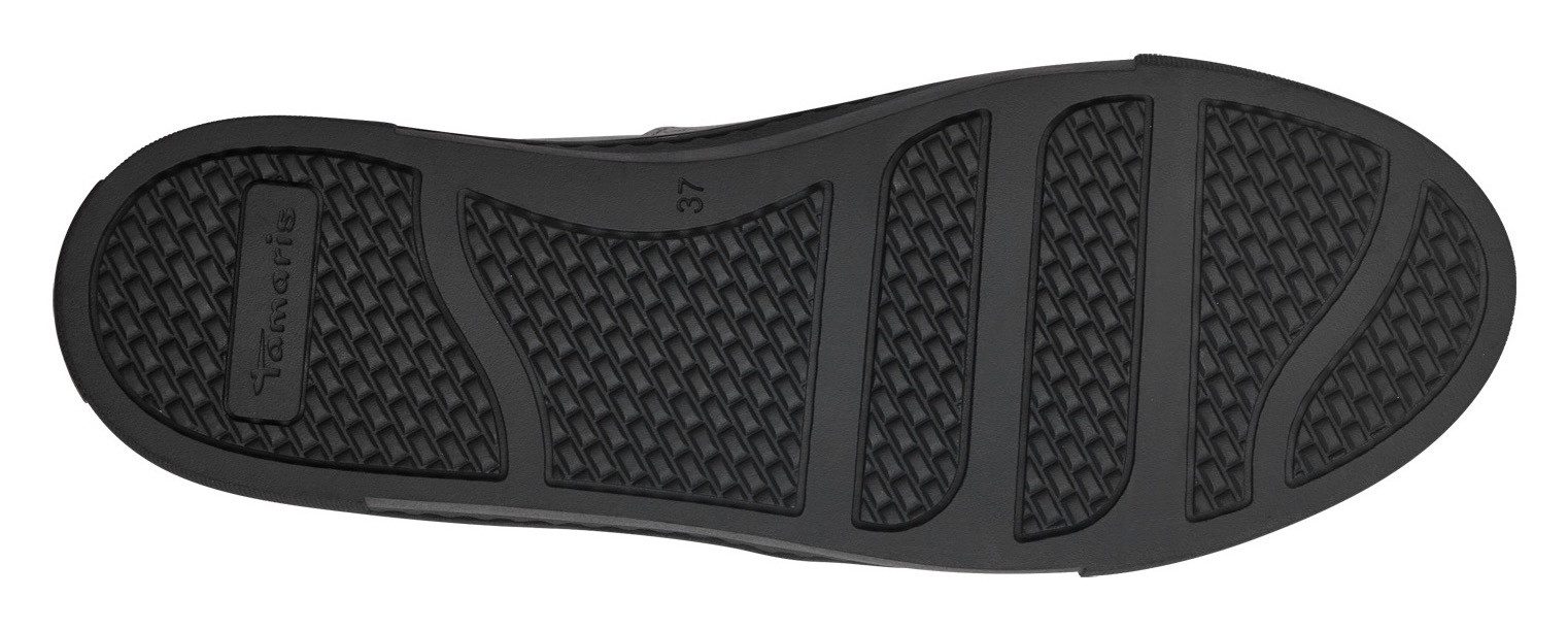 Tamaris Plateausneakers , vrijetijdsschoen, halfschoen, veterschoen met gepolsterde schacht
