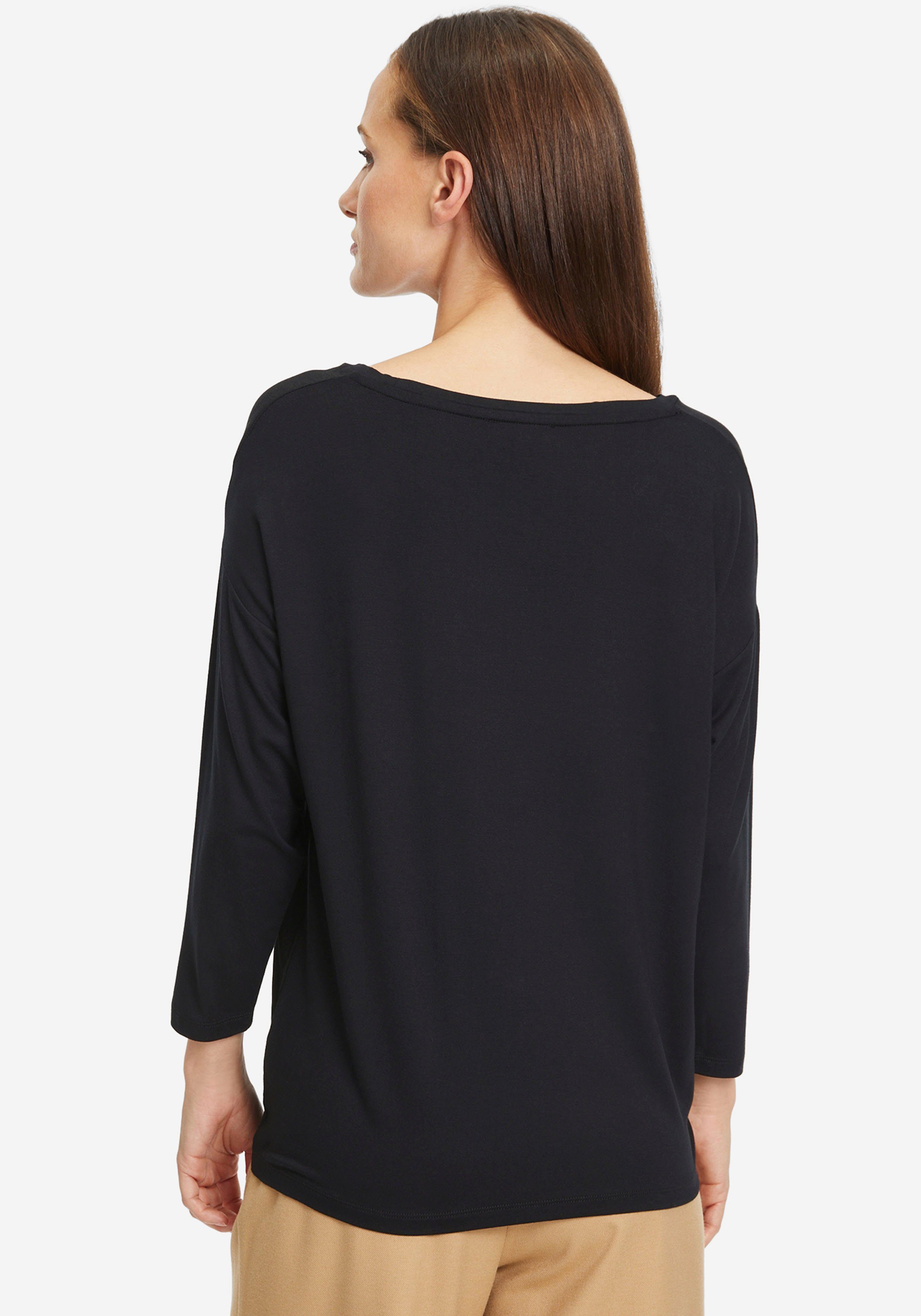 Tamaris Shirt met lange mouwen met drop-shoulder look