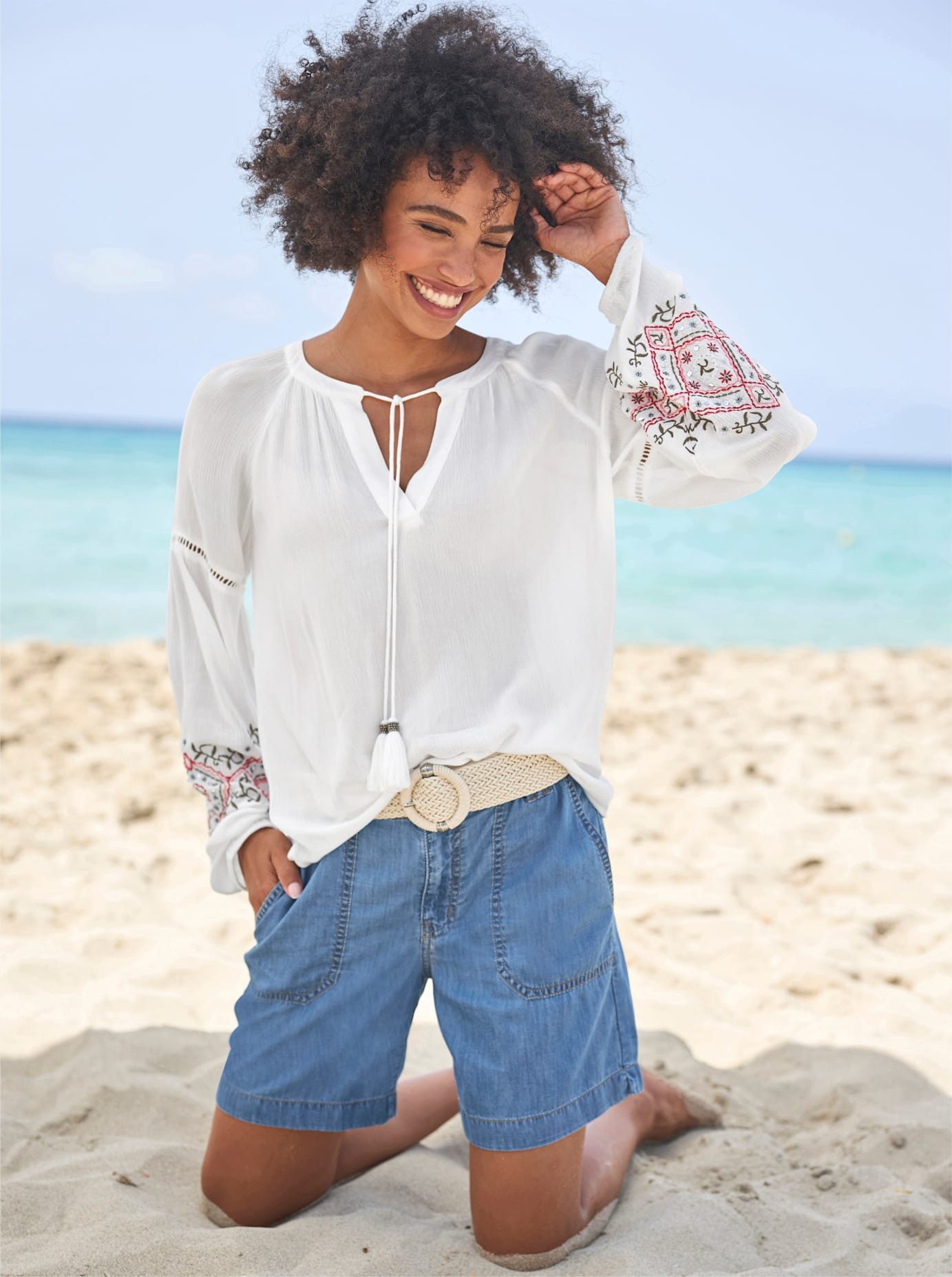 heine Jeansshort (1-delig)