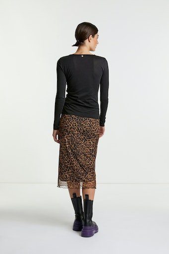 Rich & Royal Shirt met lange mouwen met een vrouwelijke v-hals
