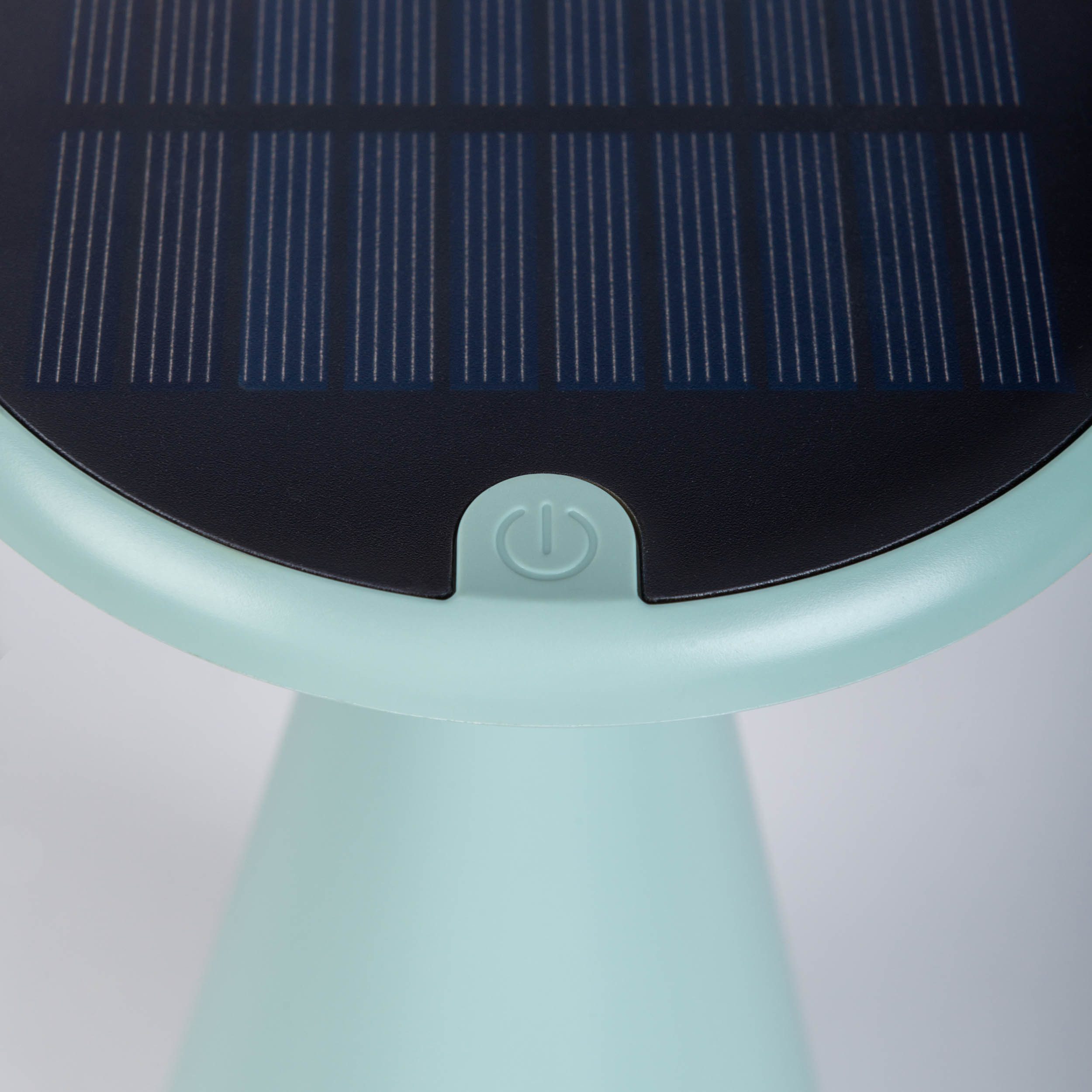 näve Led-tafellamp Palu Zonne-/accu-aangedreven, aanraking, dimbaar, geheugen, USB-C oplaadkabel, warmwit (1 stuk)