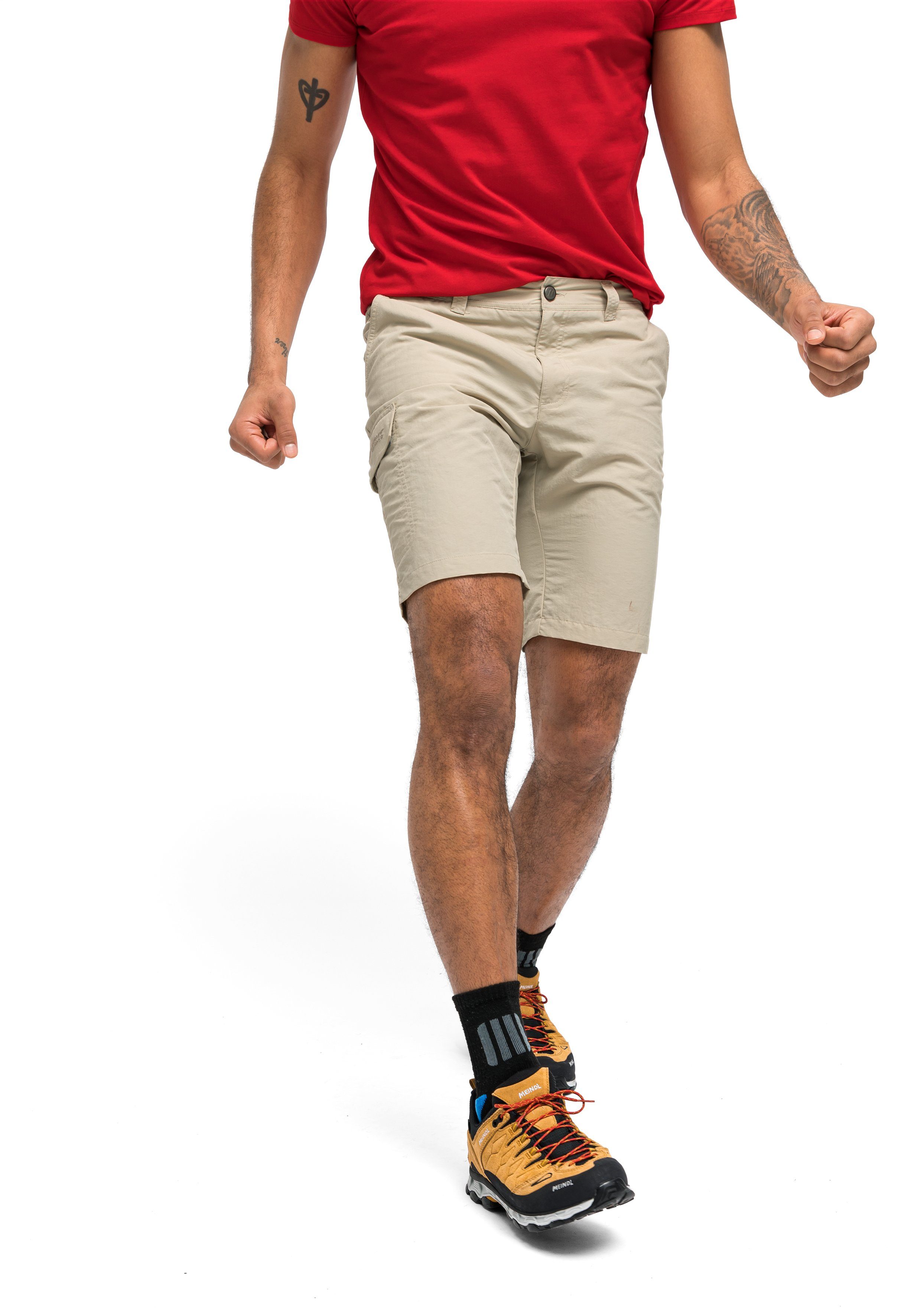 Maier Sports Functionele short Main Heren shorts, korte outdoorbroek, bermuda met 4 zakken, regular fit