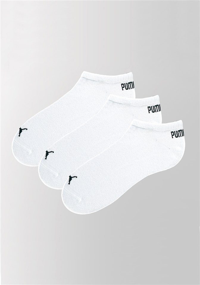 PUMA Sneakersokken met ingebreid logo (3 paar)