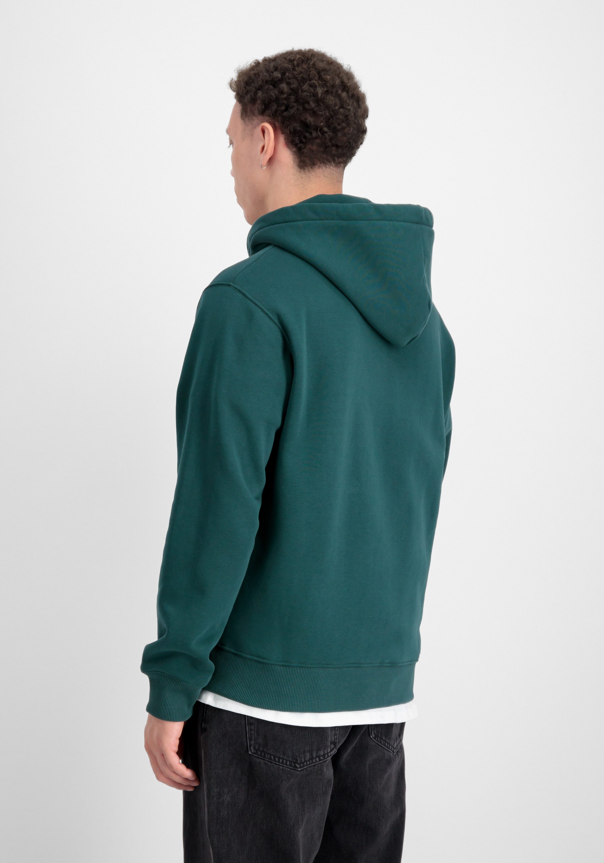 Alpha Industries Hoodie Alpha Industries Men - Hoodies Basic Zip Hoodie Small Logo