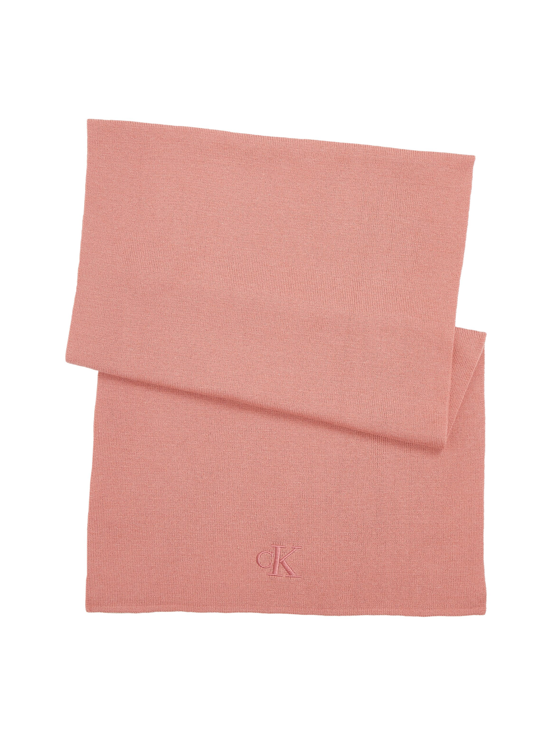 Calvin Klein Sjaal MONOGRAM EMBRO SCARF