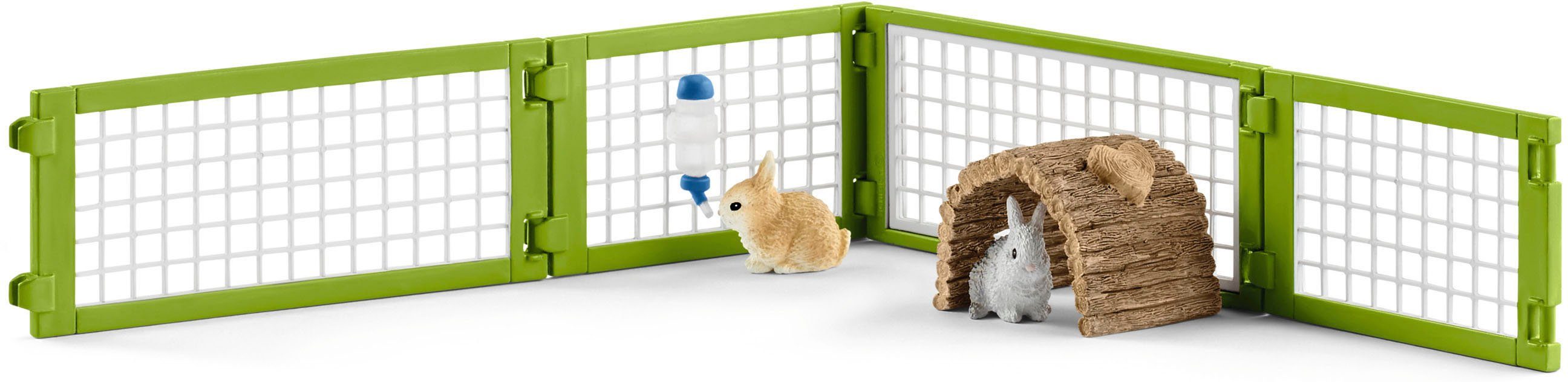 Schleich® Speelwereld FARM WORLD, Konijnenhok (42420)