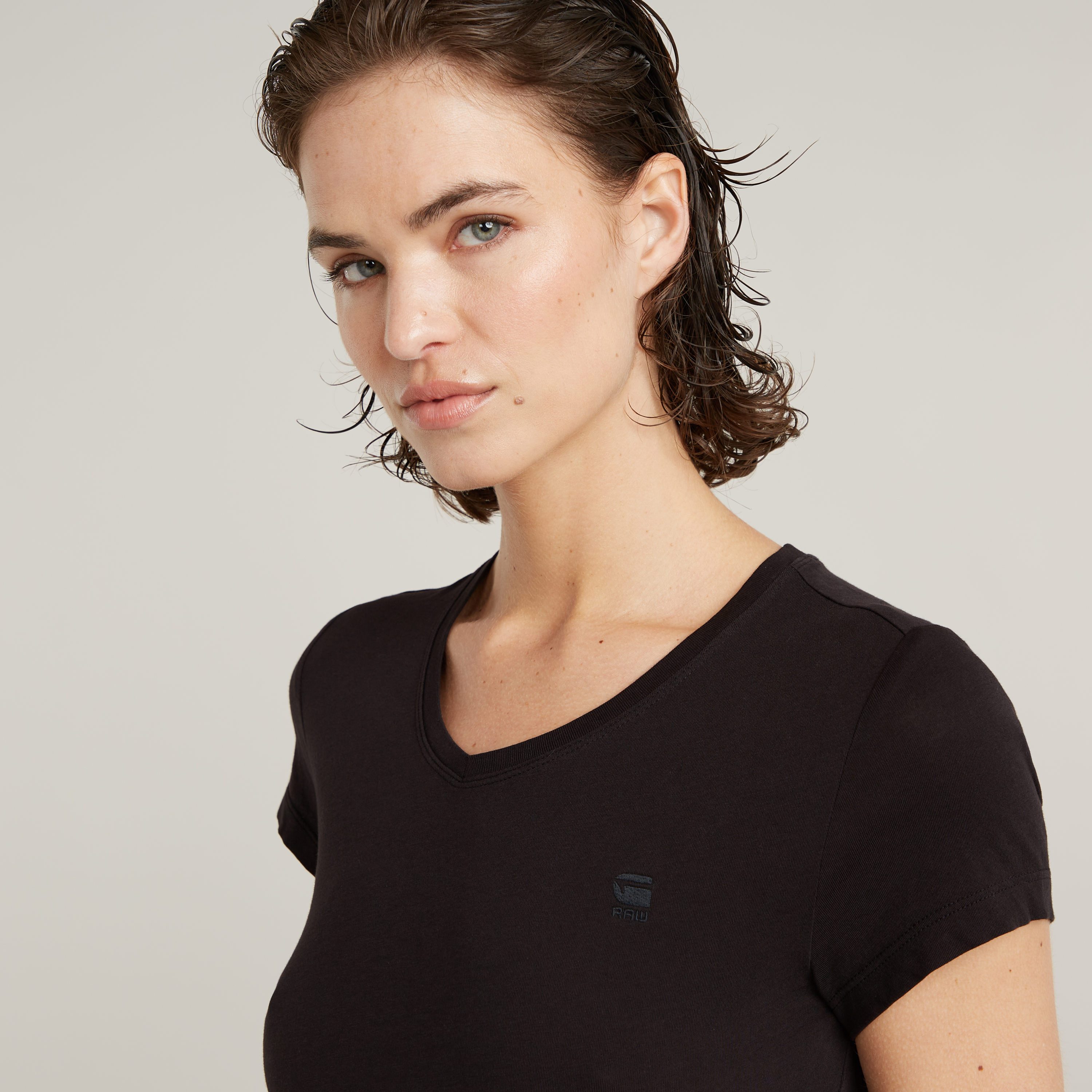 G-Star RAW Shirt met V-hals Eyben
