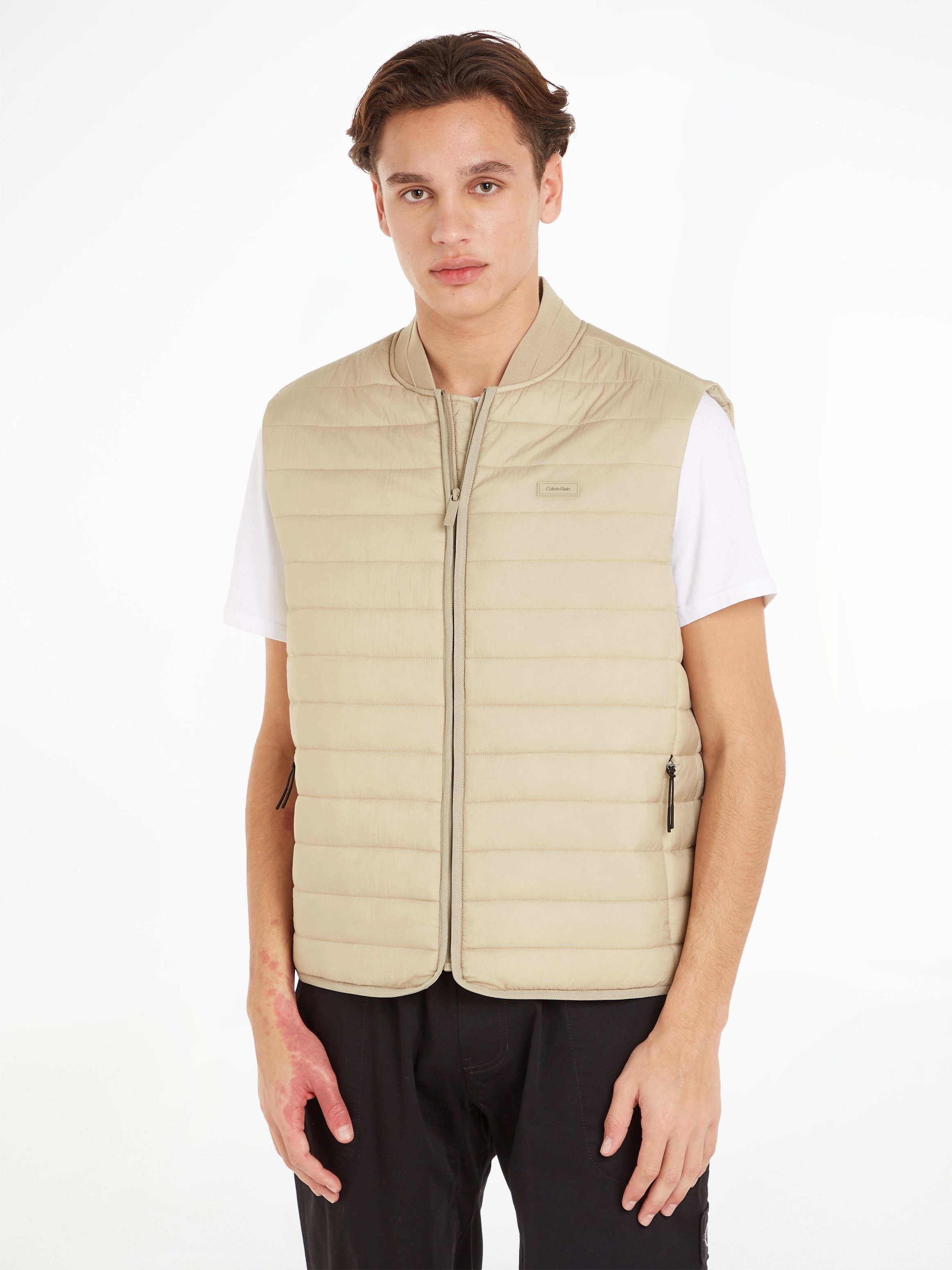 Calvin Klein Bodywarmer QUILTED CRINKLE VEST