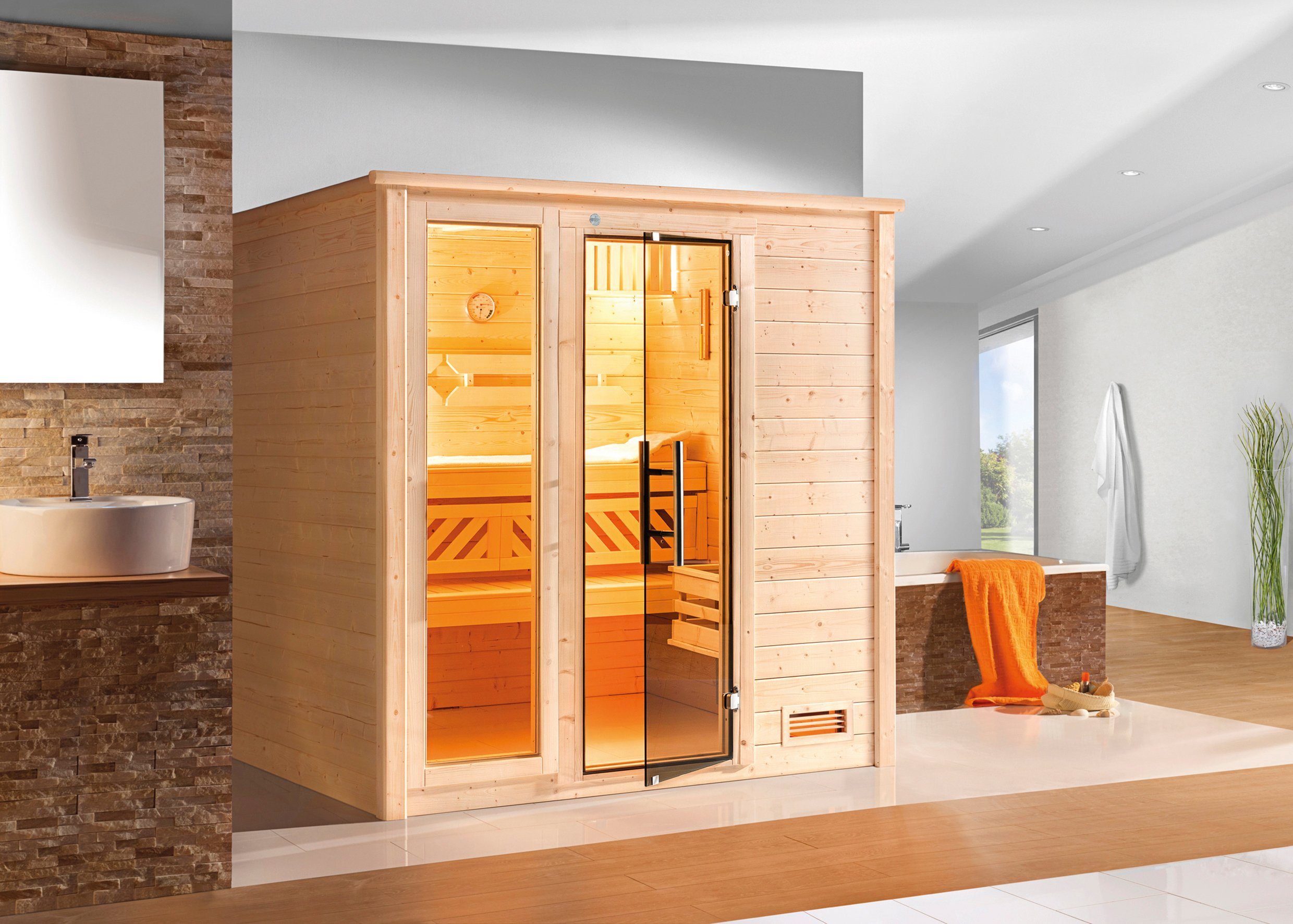 weka Sauna Bergen zonder kachel