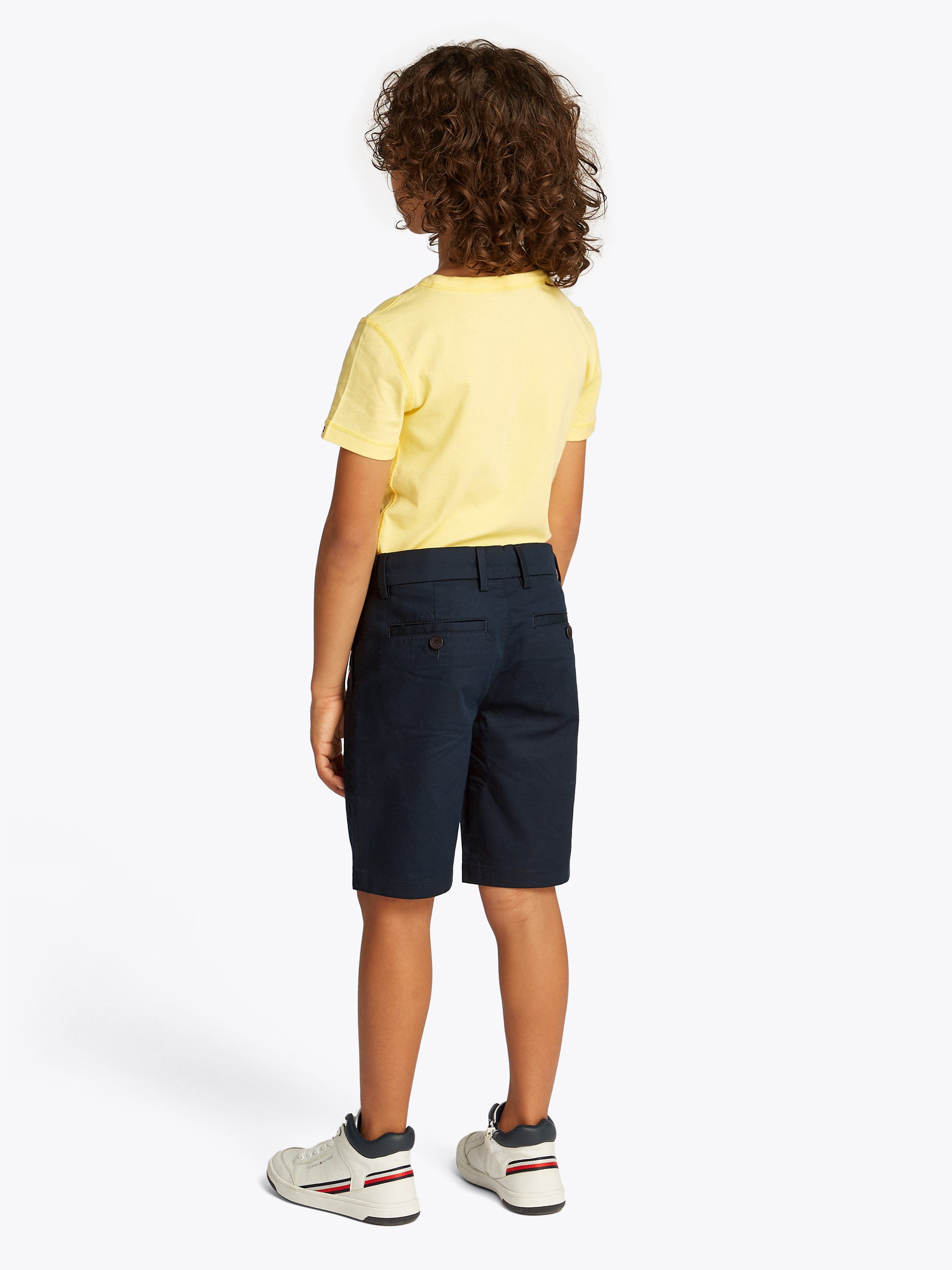 Tommy Hilfiger Short 1985 CHINO SHORT met geborduurd logo
