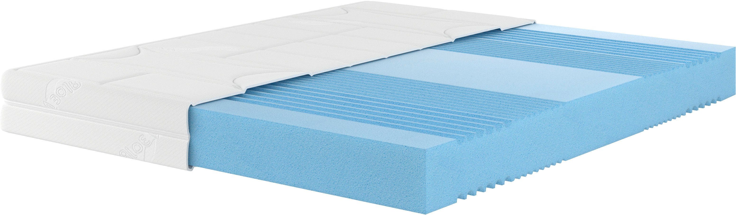 Malie Koudschuimmatras 7 zones matras XXL 90x200 cm, 140x200 cm & andere afmetingen hoogte 20 cm