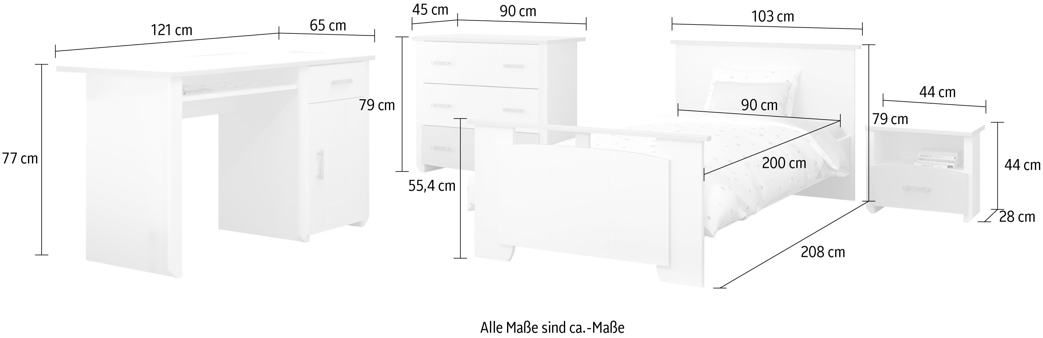 Parisot Tienerkamerset Biotiful (4-delig)
