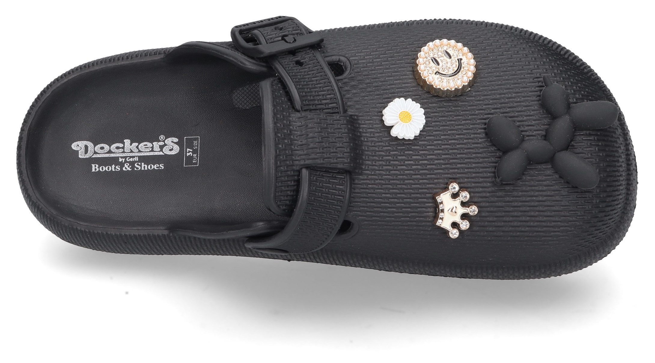 Dockers by Gerli Clogs , badslippers, zomerschoen met versieringen