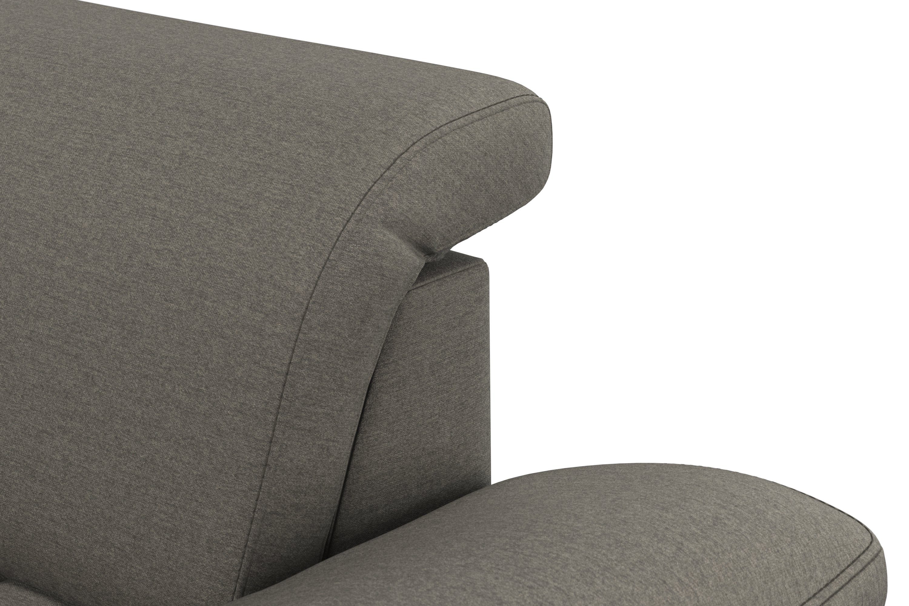 sit&more Hoekbank Cool L-vorm naar keuze met verstelbare hoofdsteun en uittrekzitting motorisch