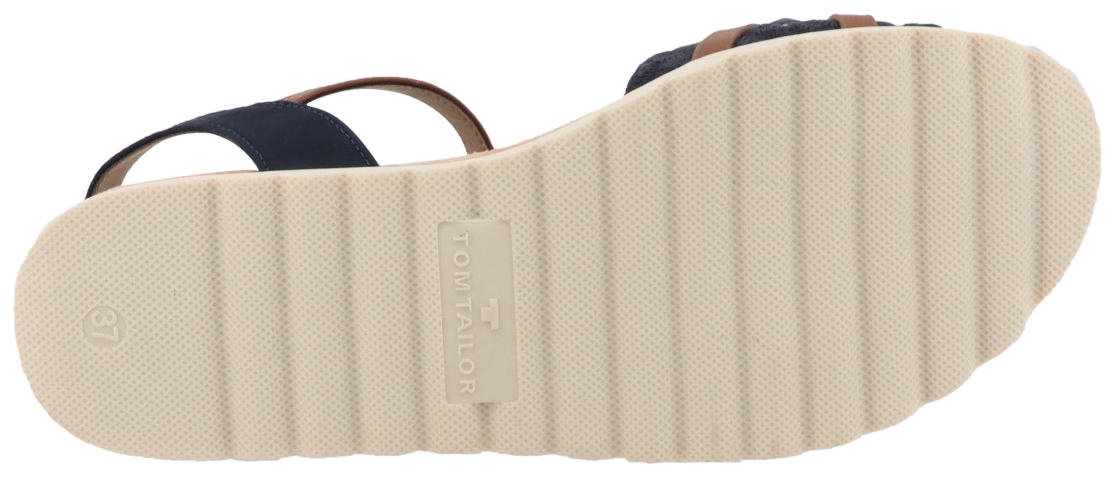 Tom Tailor Sandalen , zomerschoen, riemchensandaal, sandaal met t-band