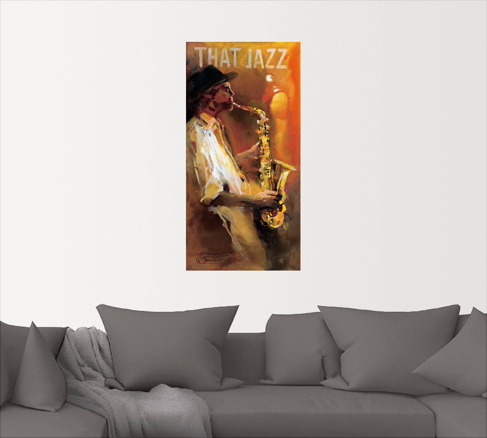 Artland Artprint Jazz als poster, muursticker in verschillende maten