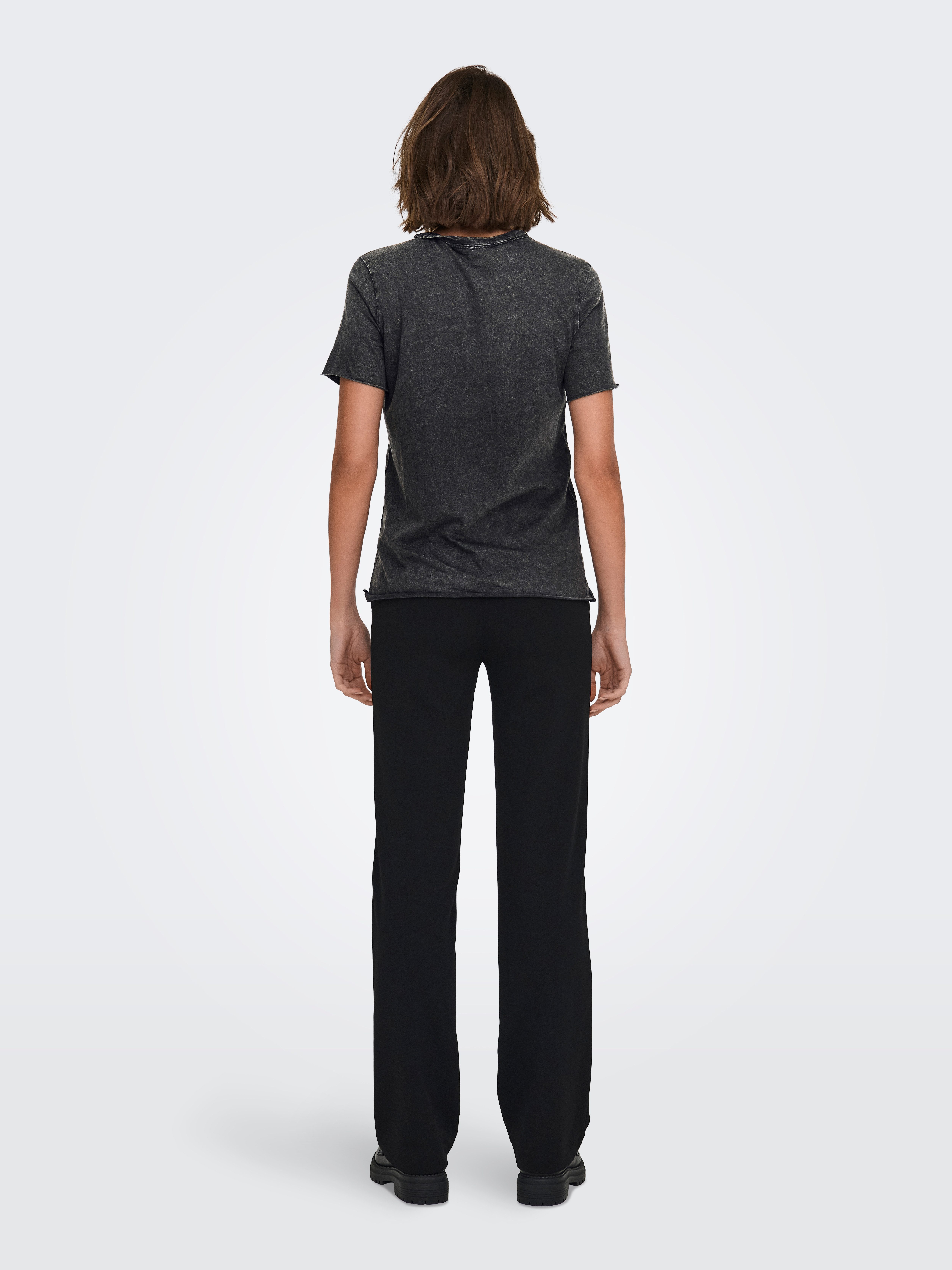 Only Shirt met korte mouwen ONLLUCY LIFE S/S O-NECK TOP CC JRS