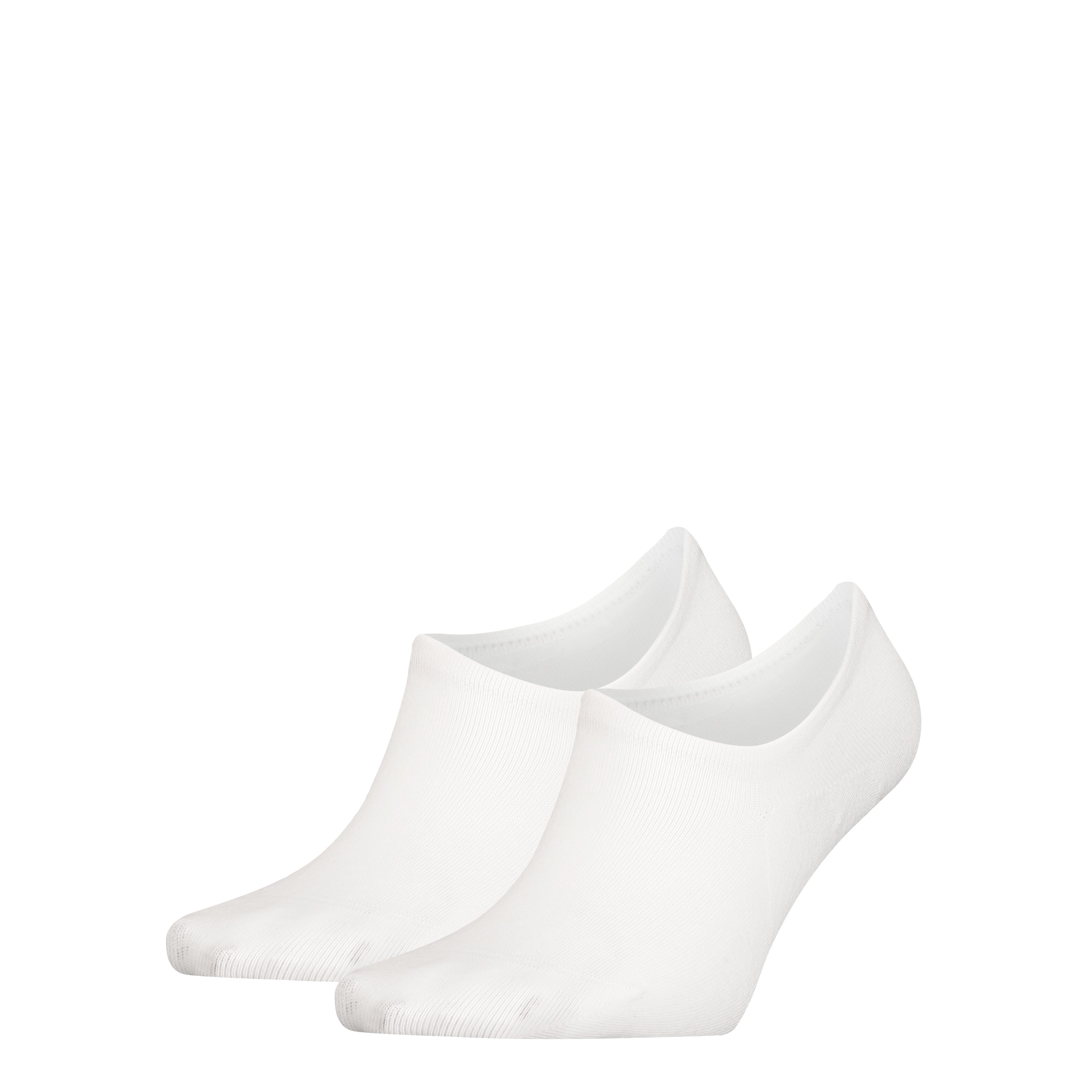 Tommy Hilfiger Enkelsokken TH MEN FOOTIE 2P (2 paar) heren sokken maat 43-46 wit