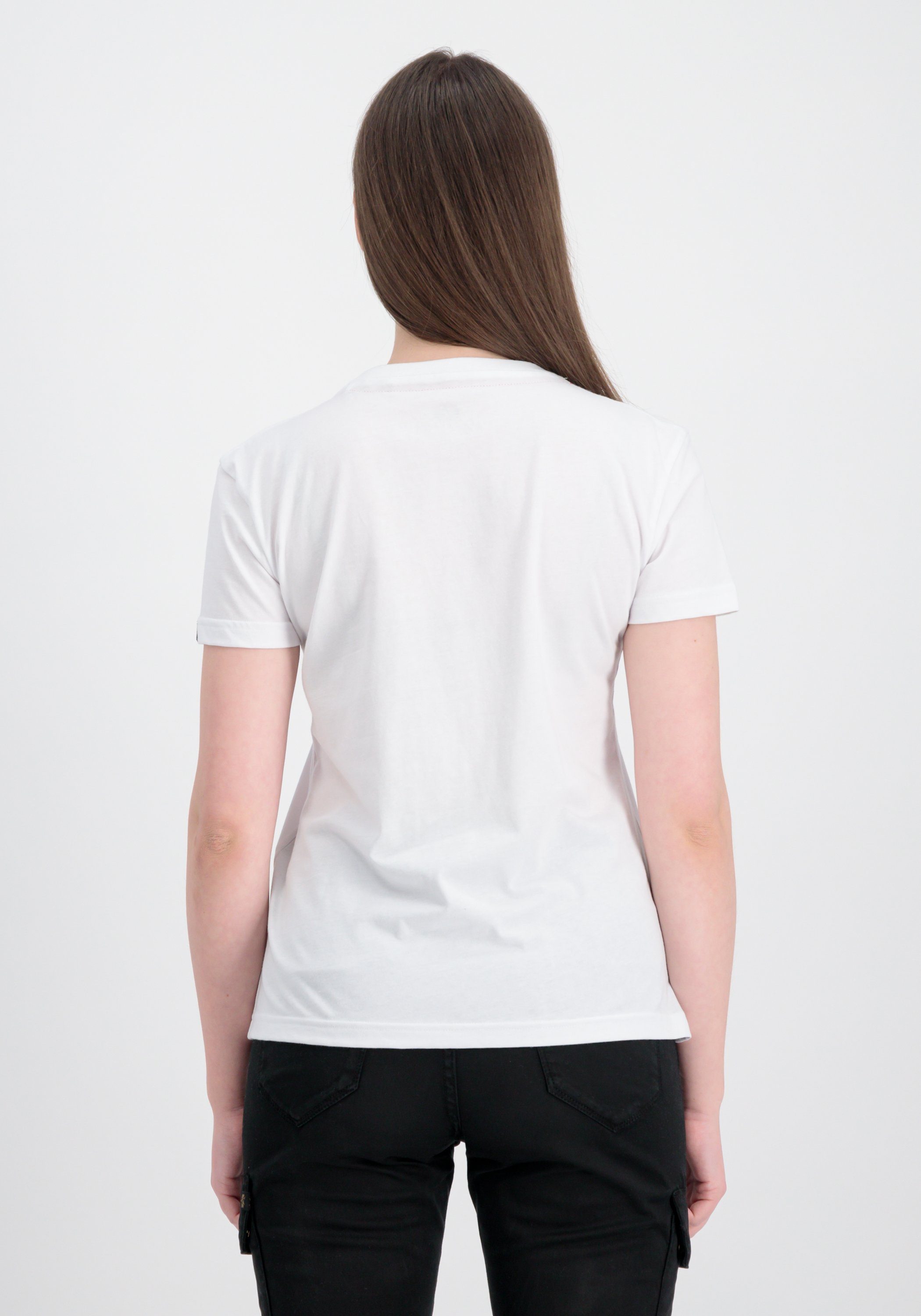 Alpha Industries T-shirt Alpha Industries Women - T-Shirts New Basic T-Shirt BL Glitter W