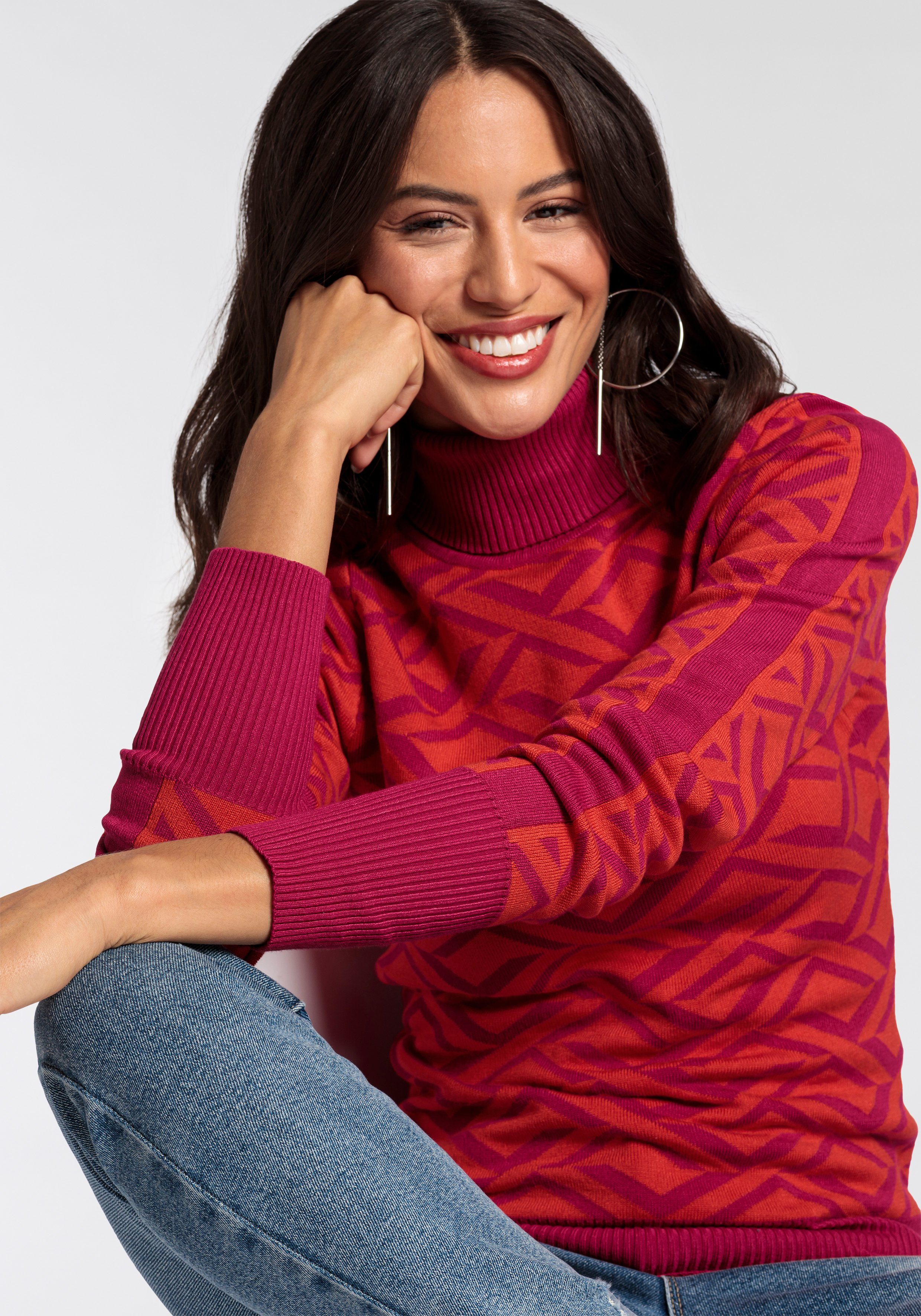 Melrose Coltrui met jacquardpatroon