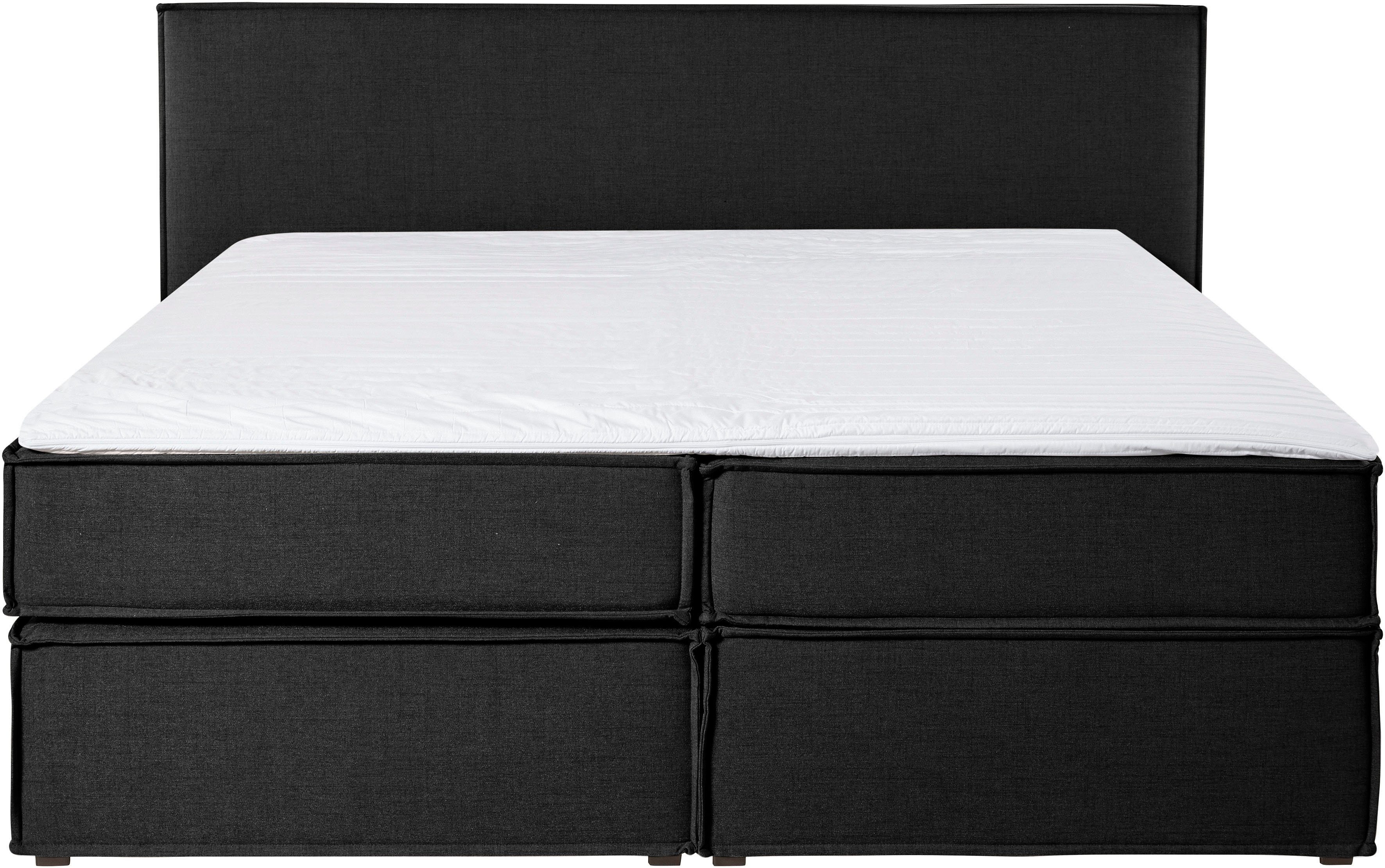 LeGer Home by Lena Gercke Boxspring Yuma incl. topmatras, in 4 breedten, 3 matrassoorten en elk 2 hardheden