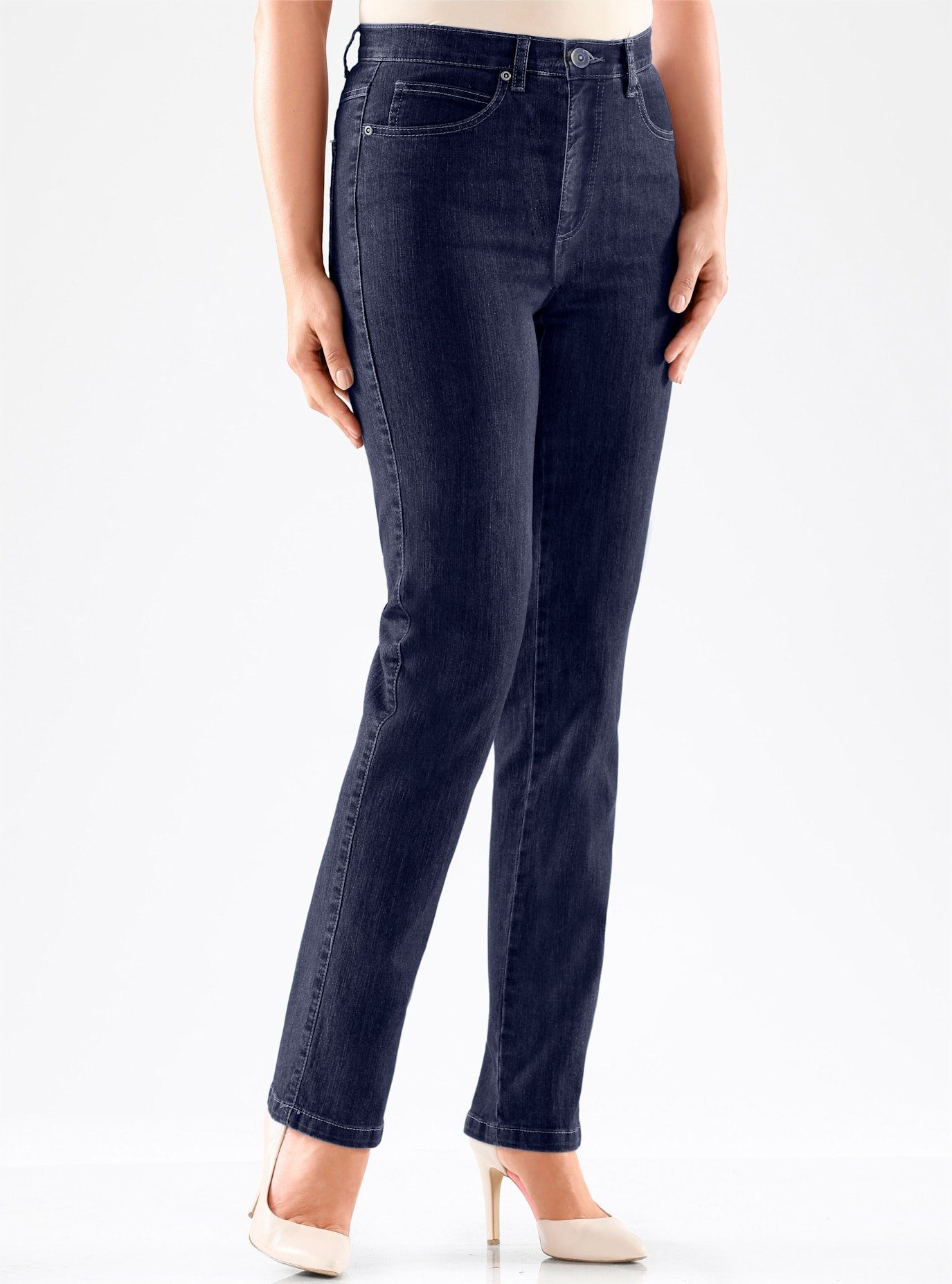 Casual Looks 5-pocket jeans dames skinny jeans maat 44 blauw