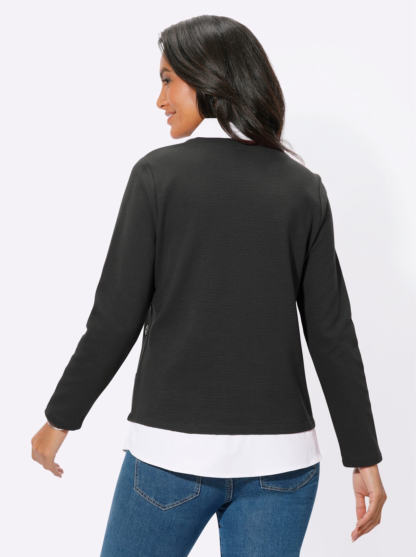 Casual Looks 2-in-1-shirt Shirt (1-delig)