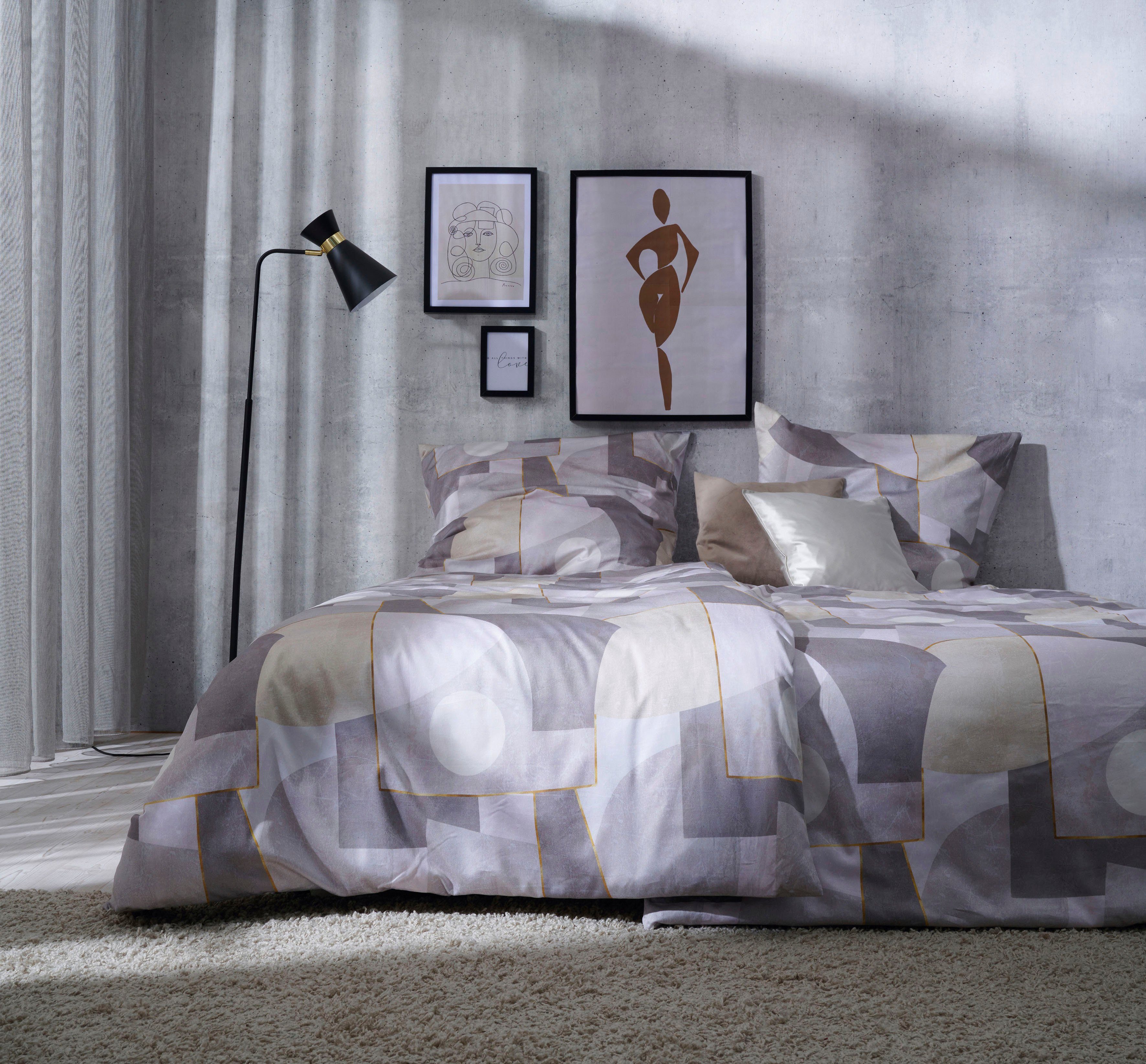 APELT Overtrekset James opvallend design-beddengoed, voor designliefhebbers voor cool design (2-delig)