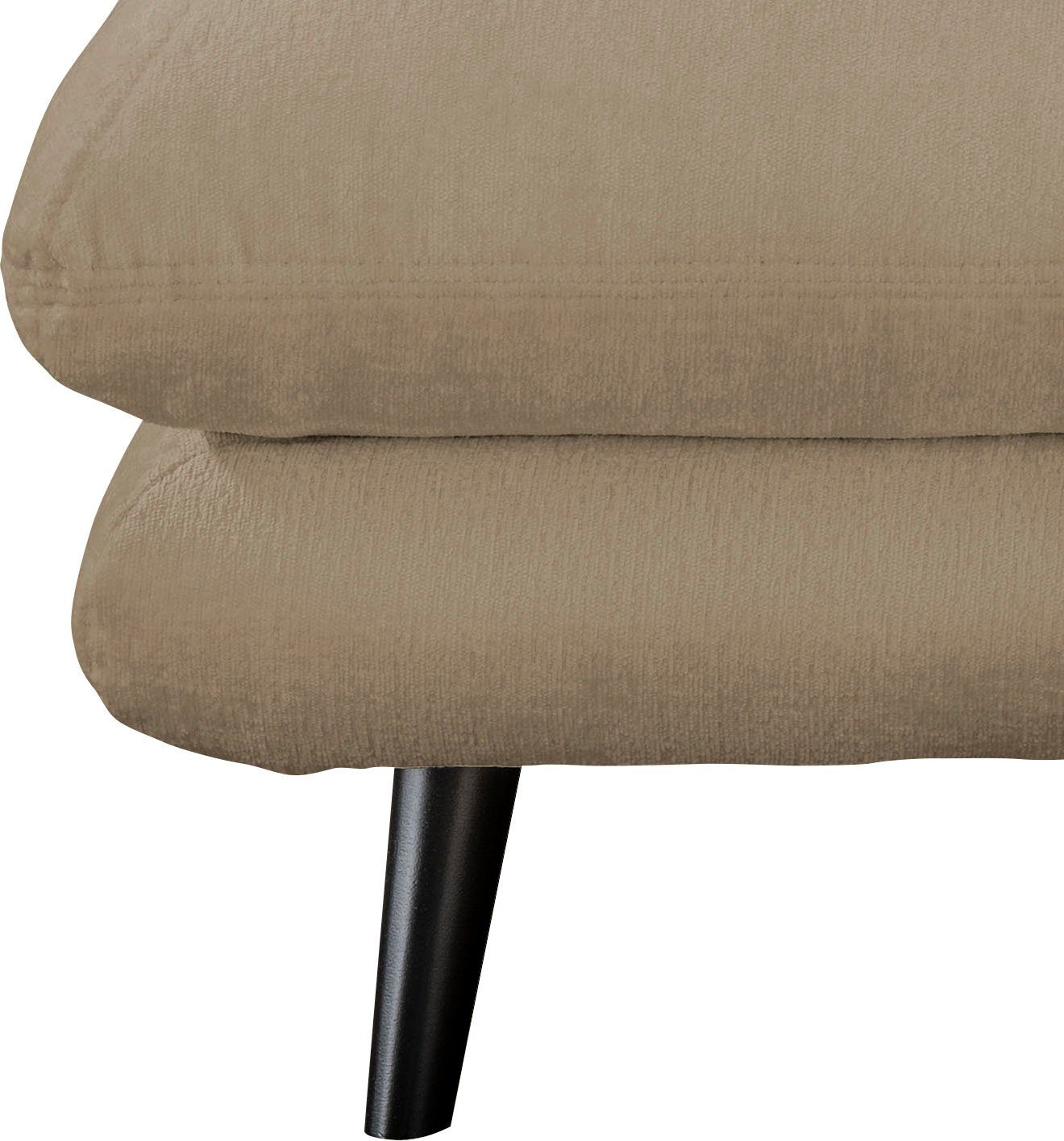 INOSIGN Loveseat LAZIO moderne fauteuil met een comfortabele bekleding, 2 stuks decoratieve sierkussens