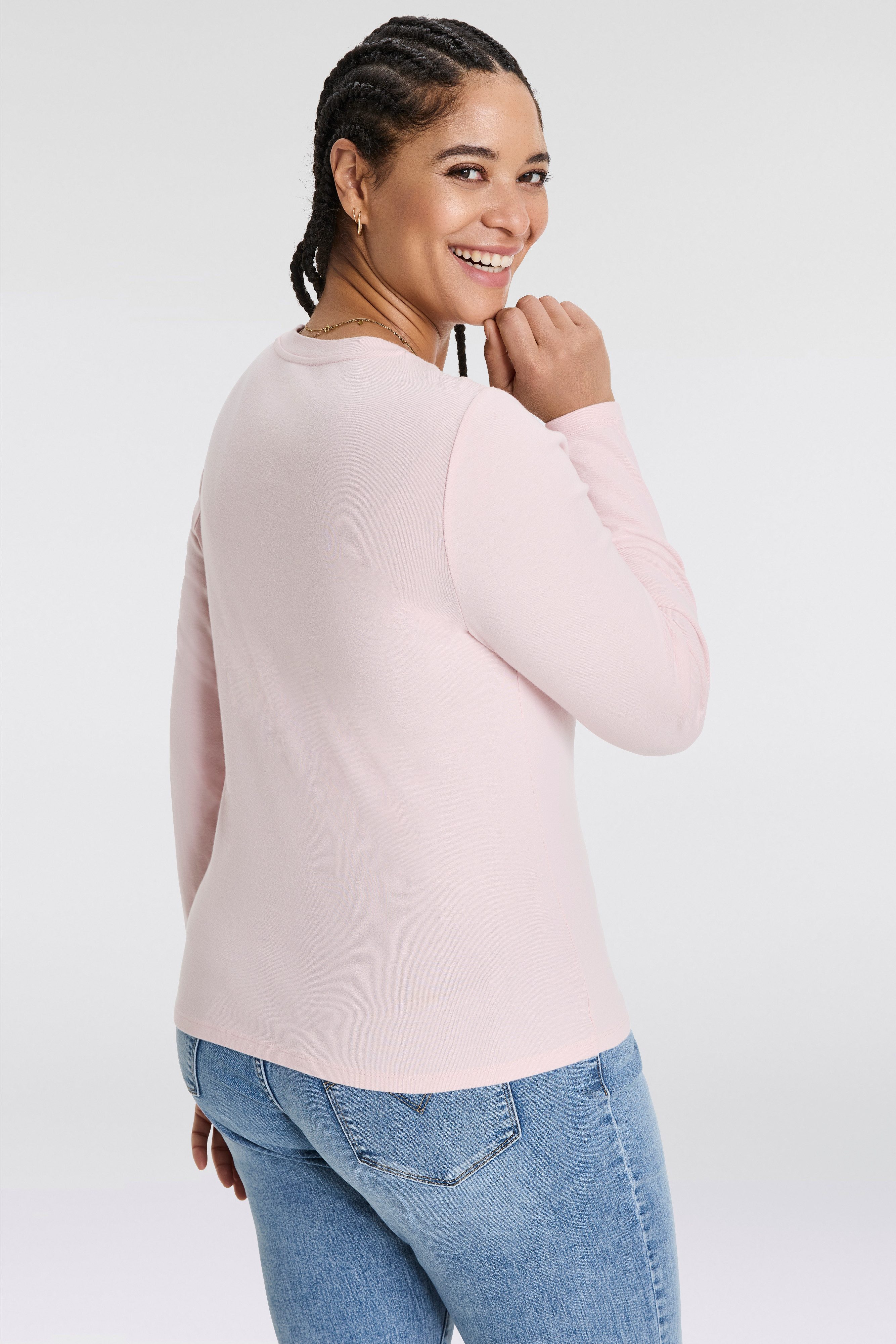 Levi's® Plus Shirt met lange mouwen PL ESSENTIAL LS TEE