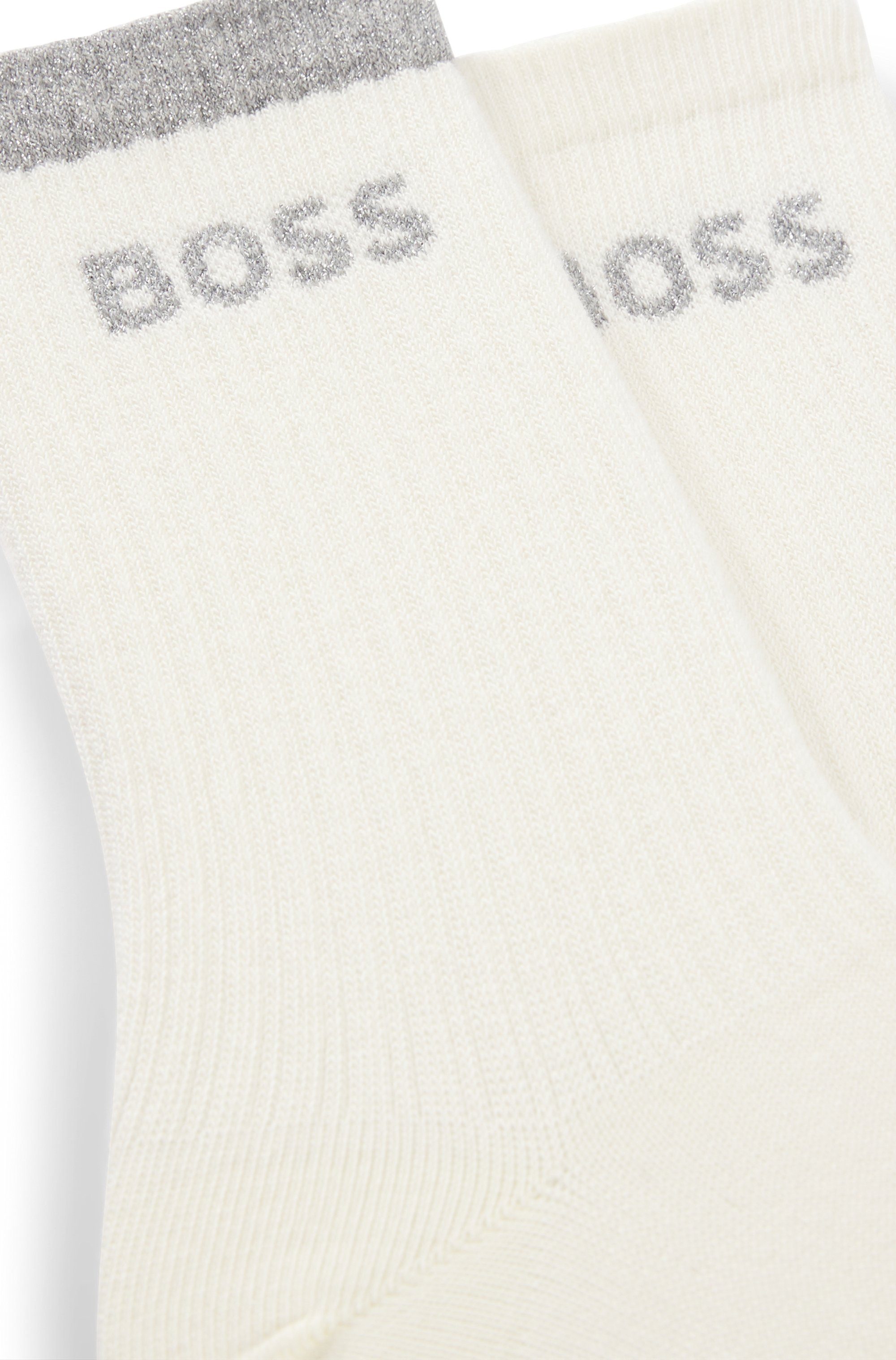 BOSS Vrijetijdssokken 2PQS Gift Lurex CC W (2 paar)