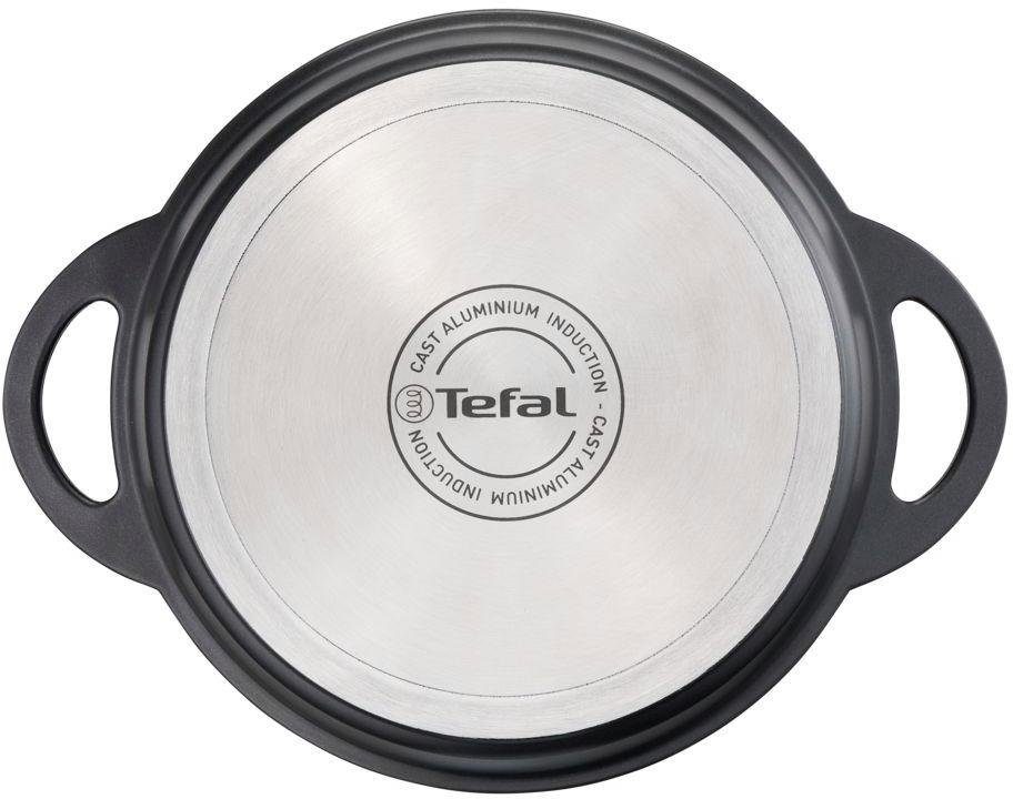 Tefal Braadpan Trattoria braadpan met deksel Anti-aanbak coating, geschikt voor alle soorten fornuizen, inductie, E21844 (1-delig)