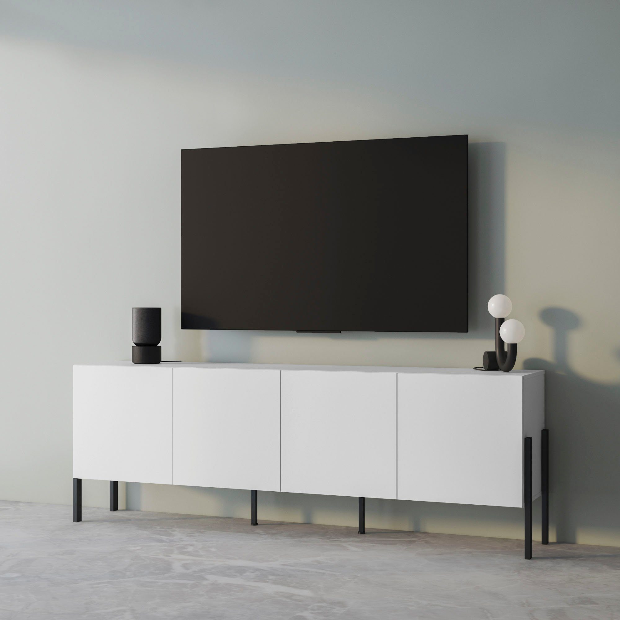 INOSIGN Kast Jukon Sideboard, dressoir met veel opbergruimte, push-to-open functie