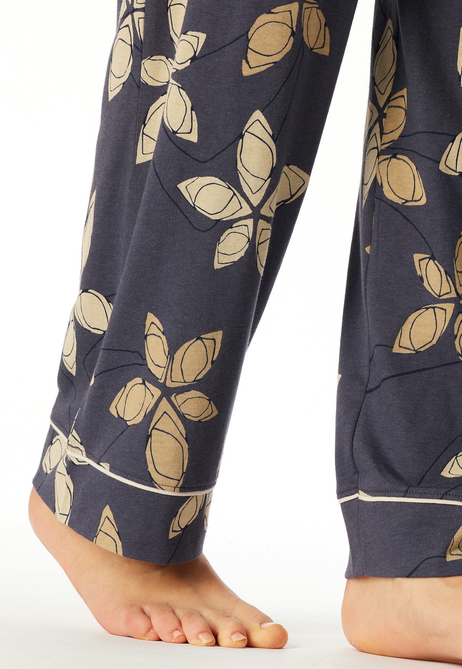 Schiesser Pyjama Comfort Nightwear met coole patroonbroek (2-delig)
