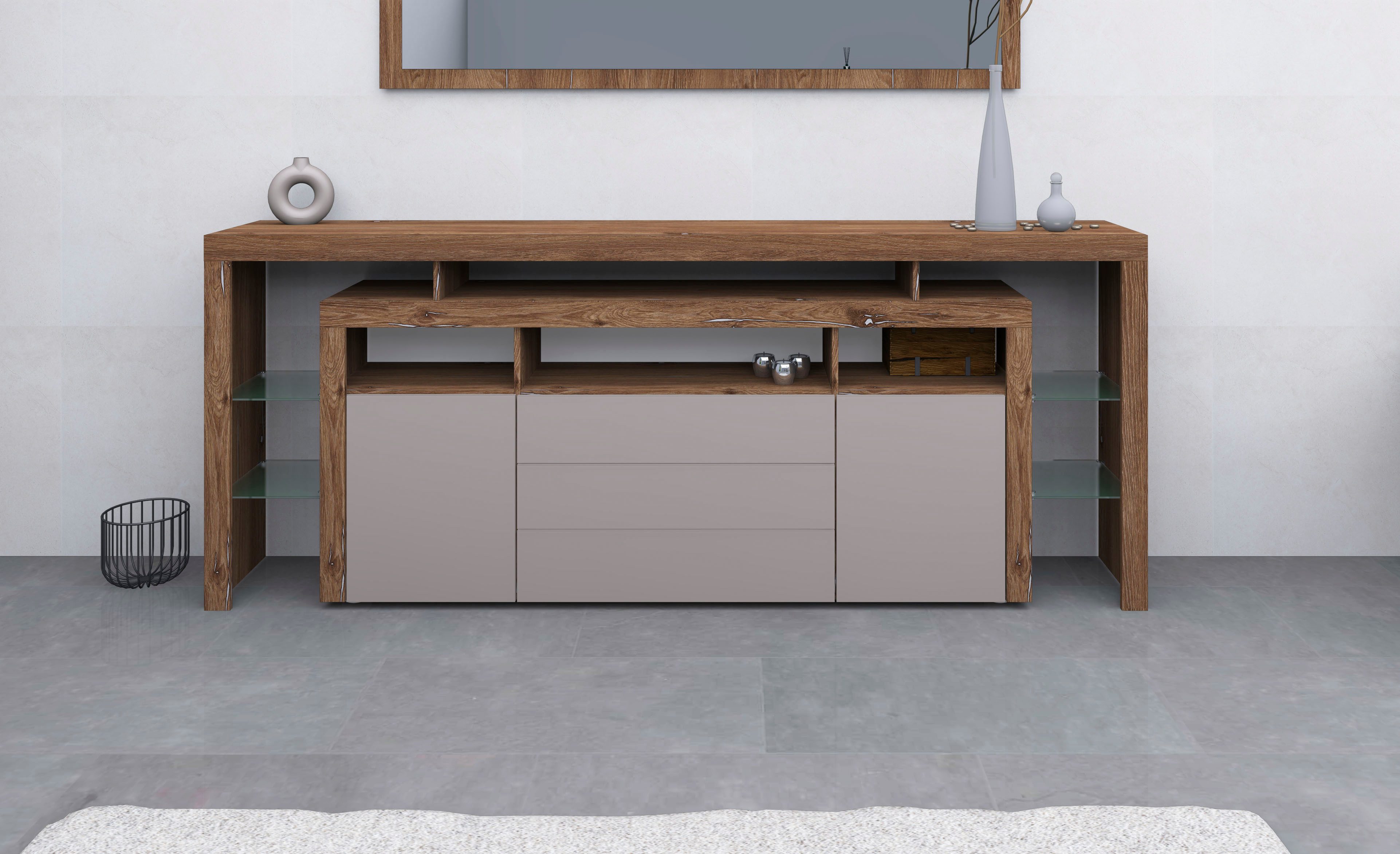 borchardt Möbel Dressoir ROSARIO Breedte 220 cm
