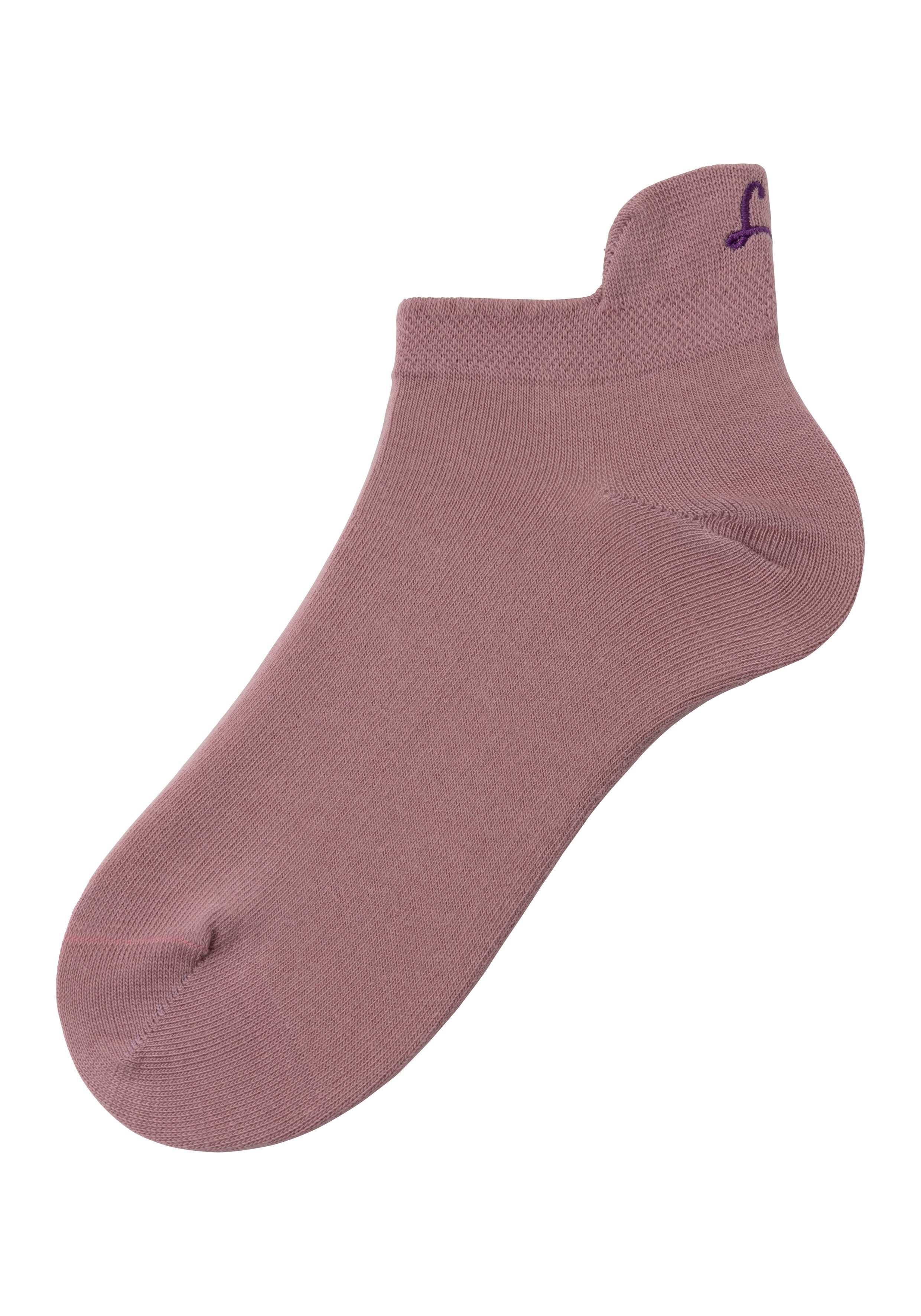 Lascana Sneakersokken met klein borduursel (box, 7 paar, Box)