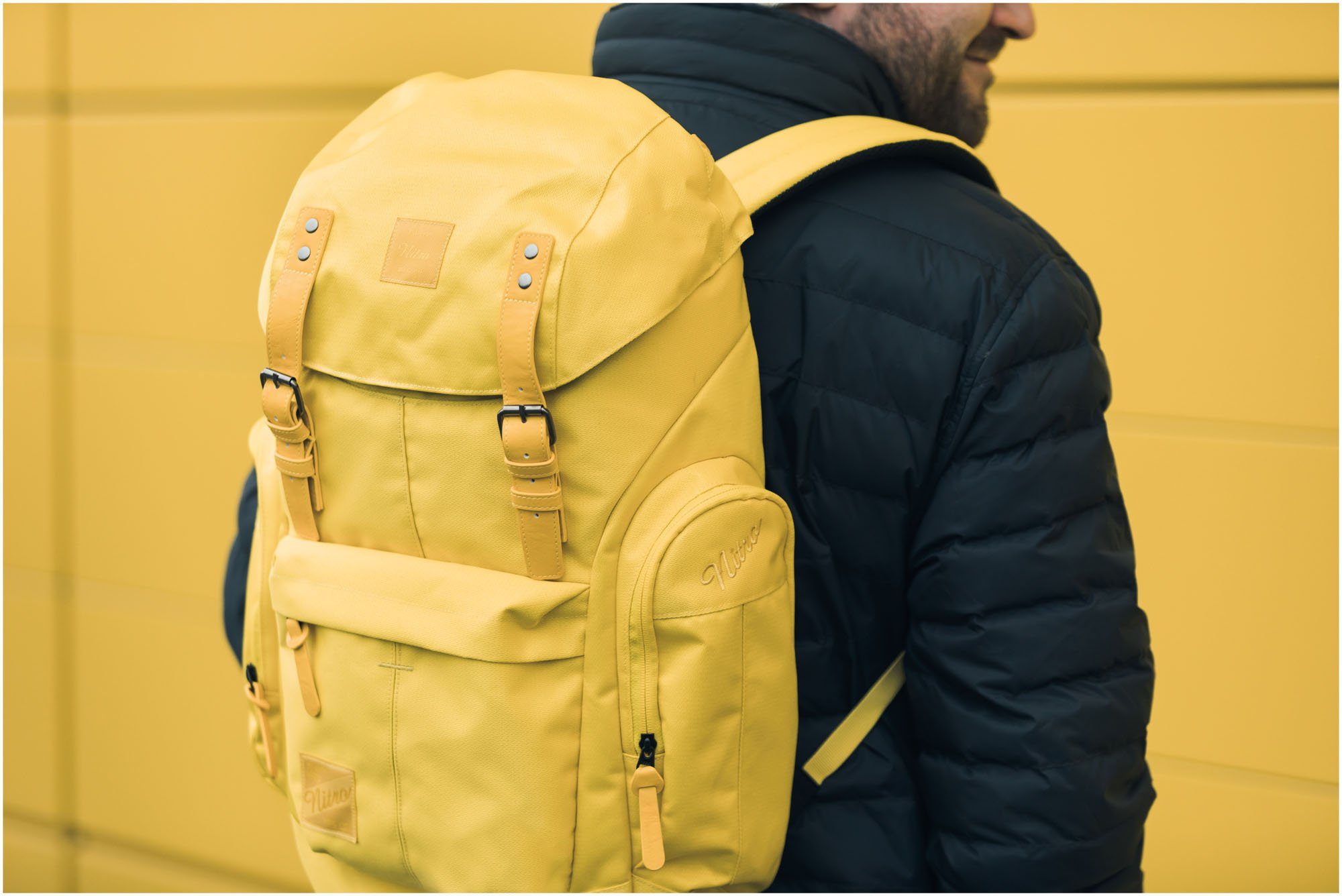 NITRO Vrijetijdsrugzak Daypacker met laptopvak, schoolrugzak, wandelaarsrugzak of streetpack