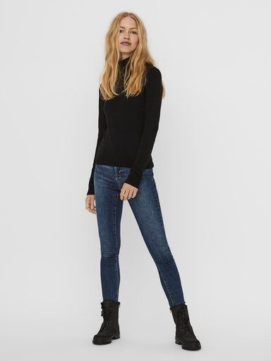 Vero Moda Coltrui VMGLORY LS ROLLNECK BLOUSE GA NOOS