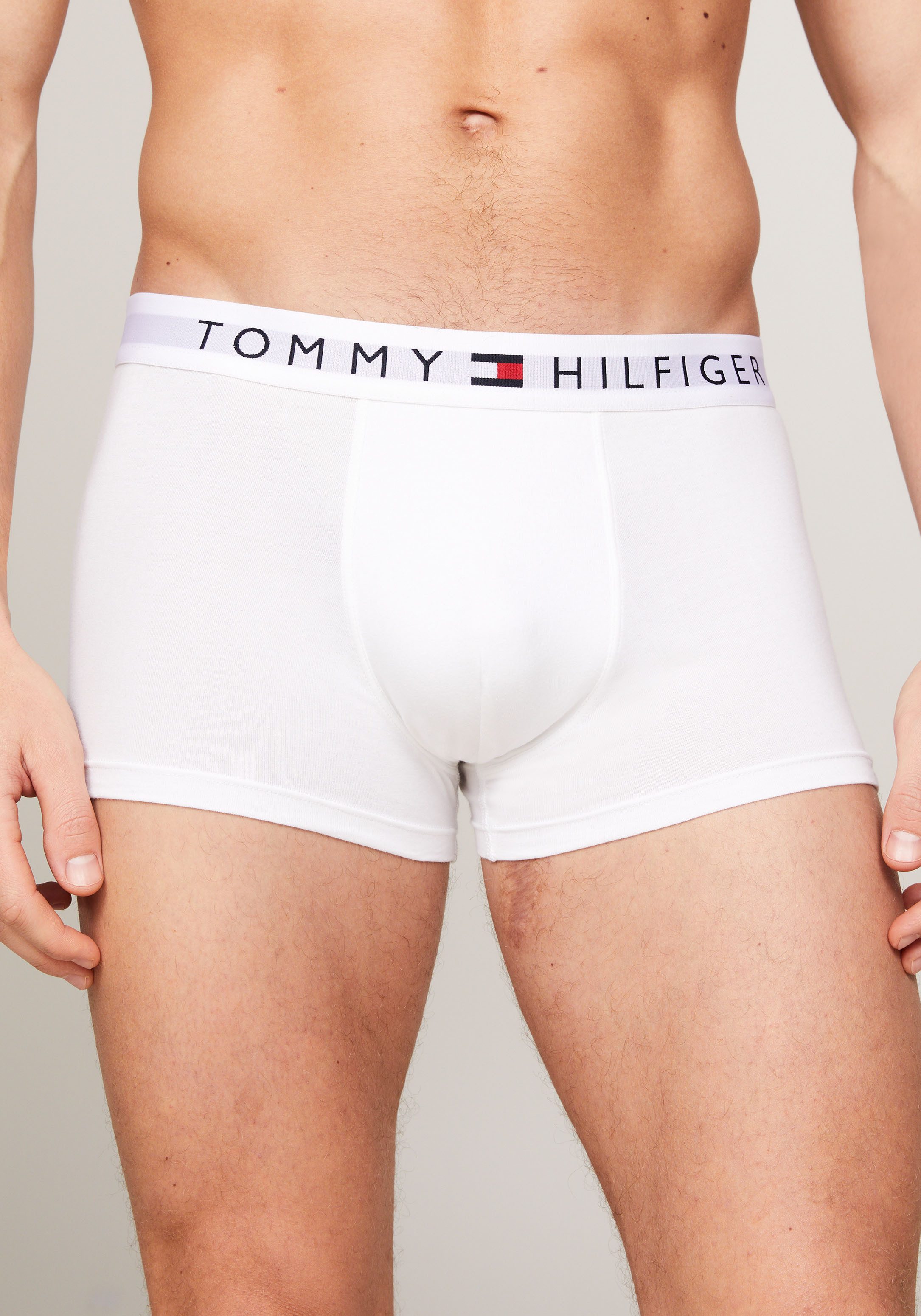 Tommy Hilfiger Underwear Trunk 3P TRUNK WB met logoband (3 stuks)