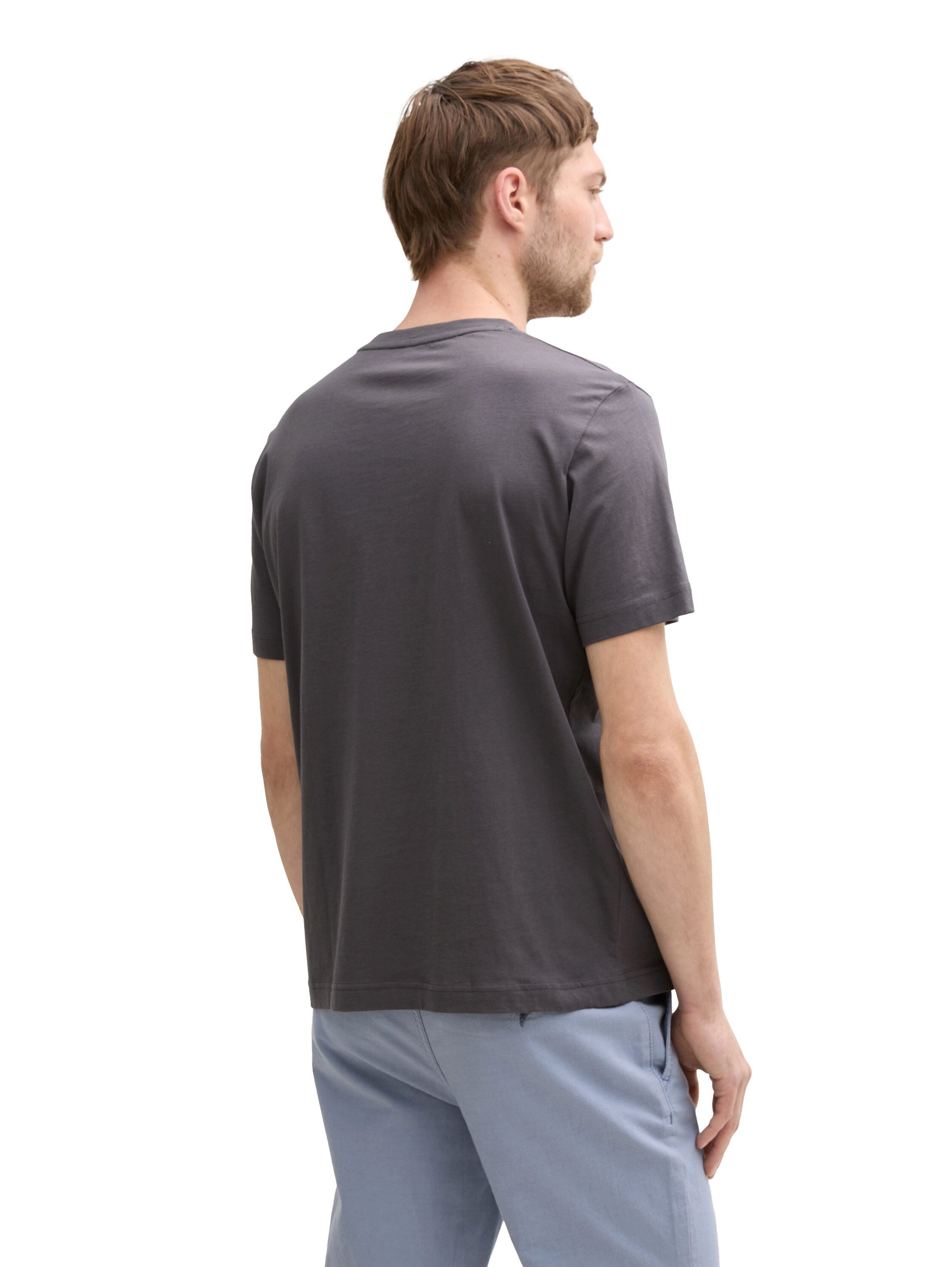 Tom Tailor T-shirt met logoprint (set, 2-delig)