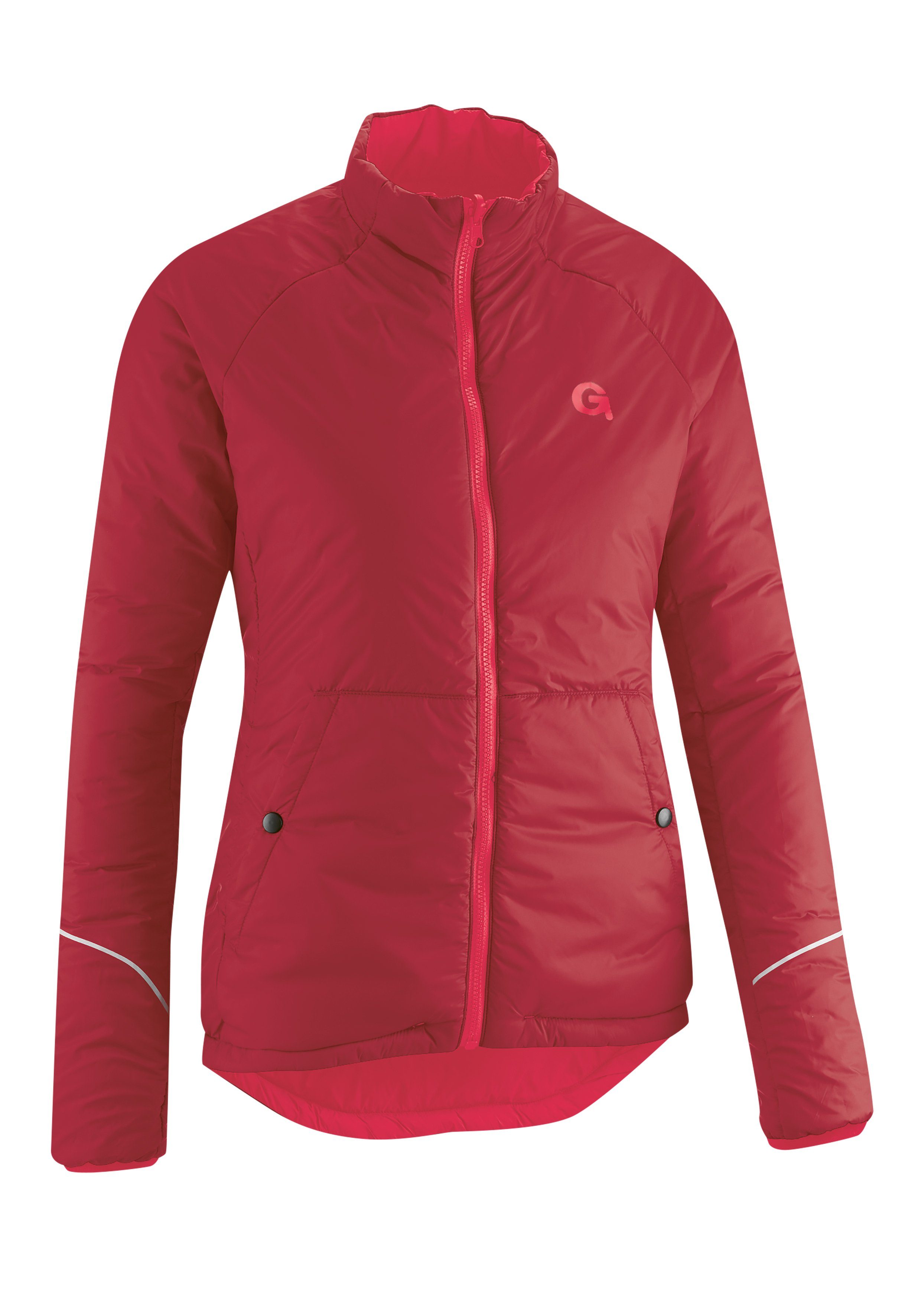 Gonso Fietsjack SORIO Dames Primaloft-jack, warme en ademende omkeerbare jas