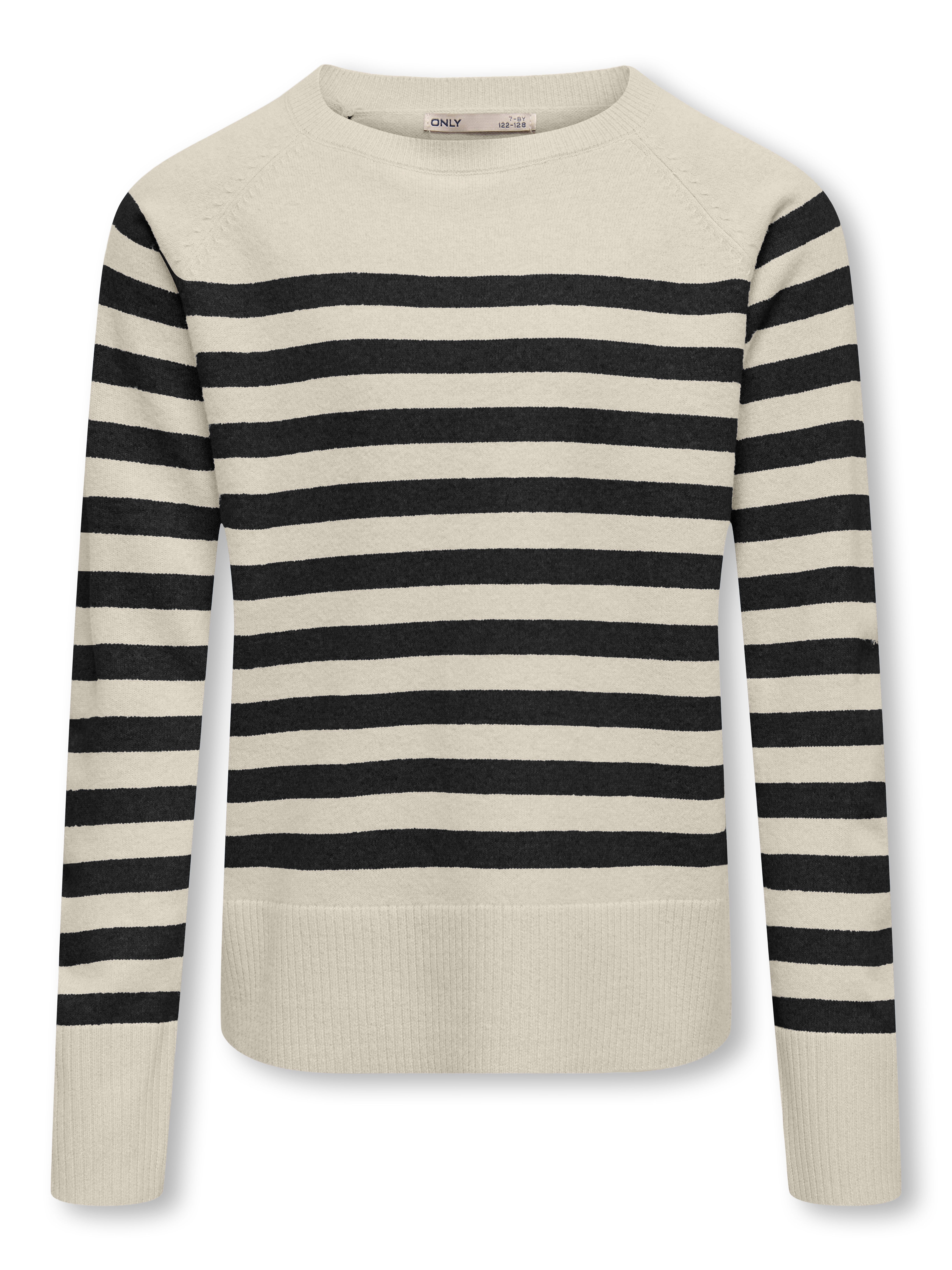 KIDS ONLY Trui met ronde hals KOGAMA LS STRIPE O-NECK KNT