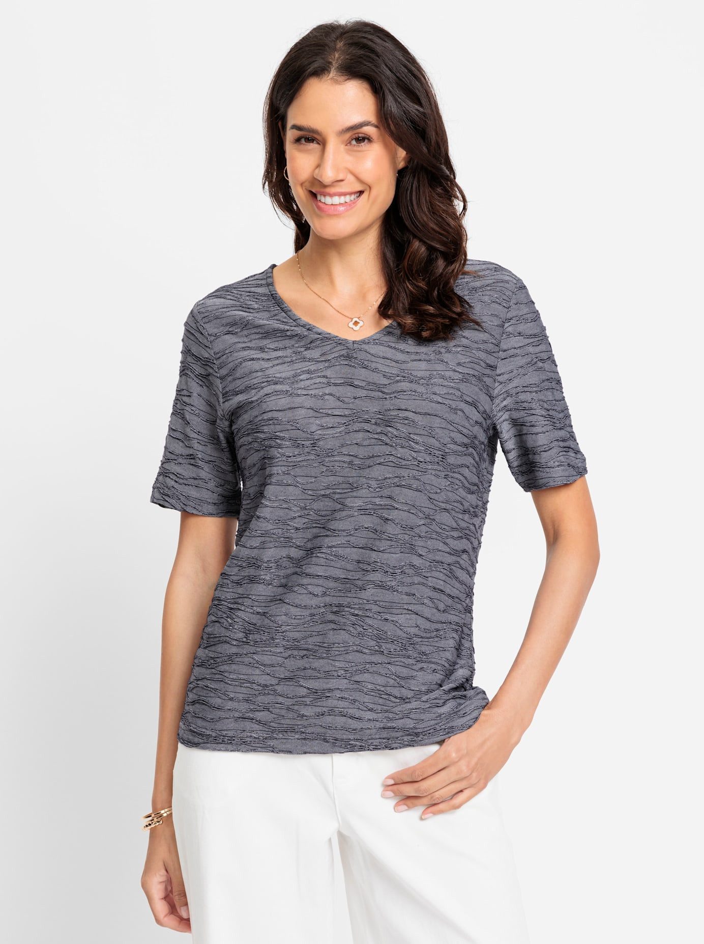 Classic Inspirationen Shirt met V-hals (1-delig)
