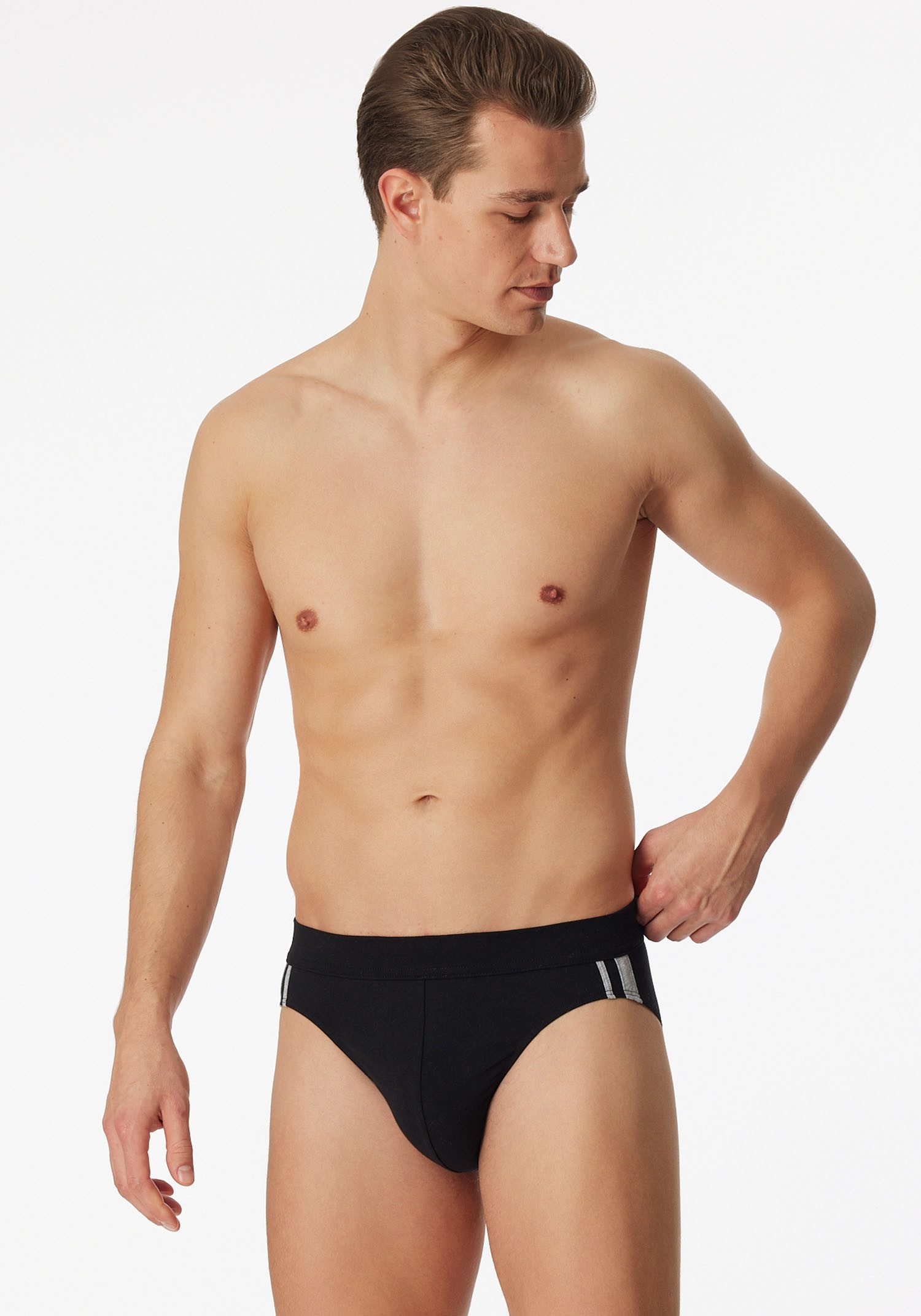 Schiesser Rio-slip 95/5 met zachte, tonale tailleband (3 stuks)